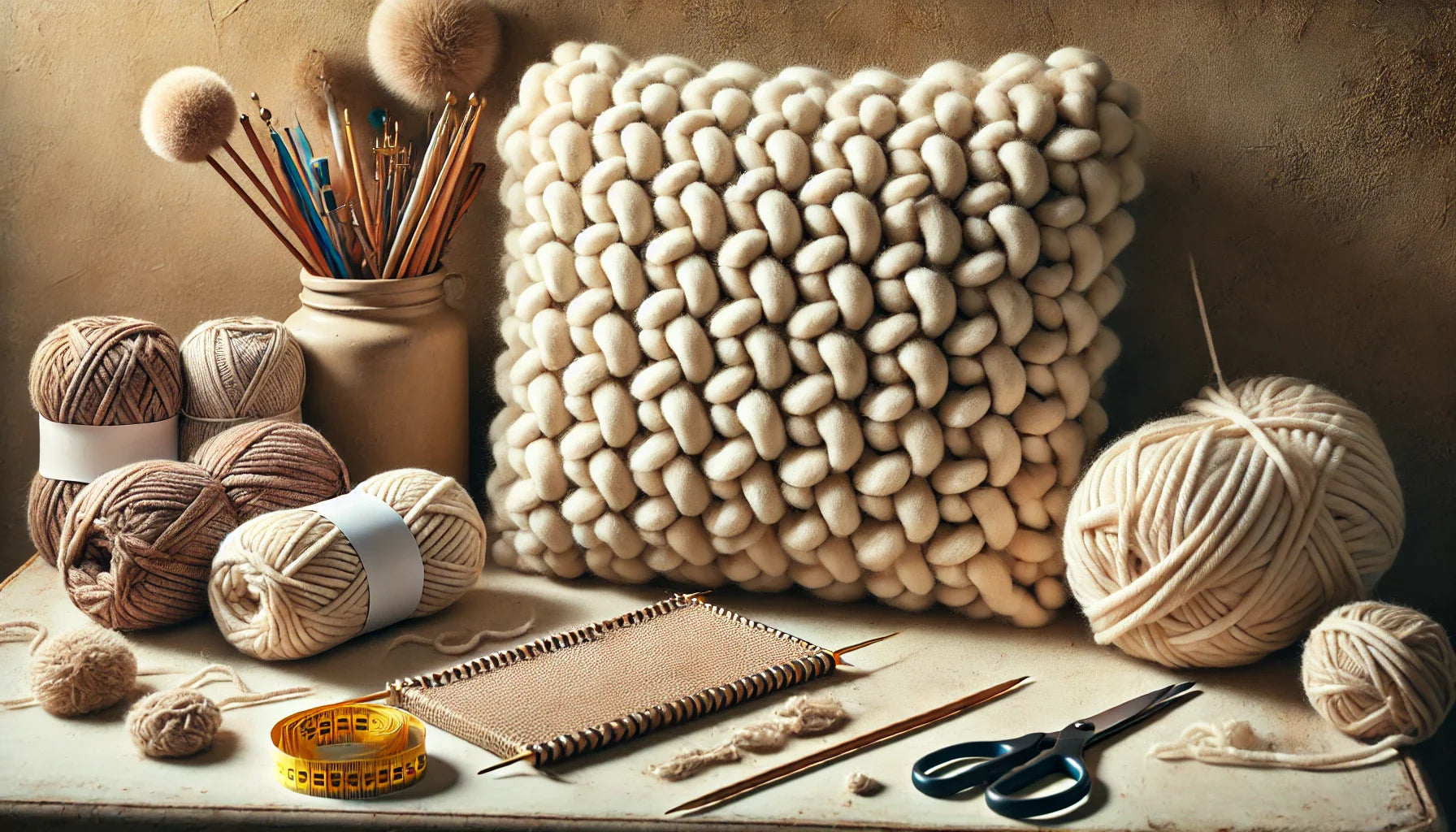 How to Make a Chunky Knit Pillow: A Cozy DIY Guide