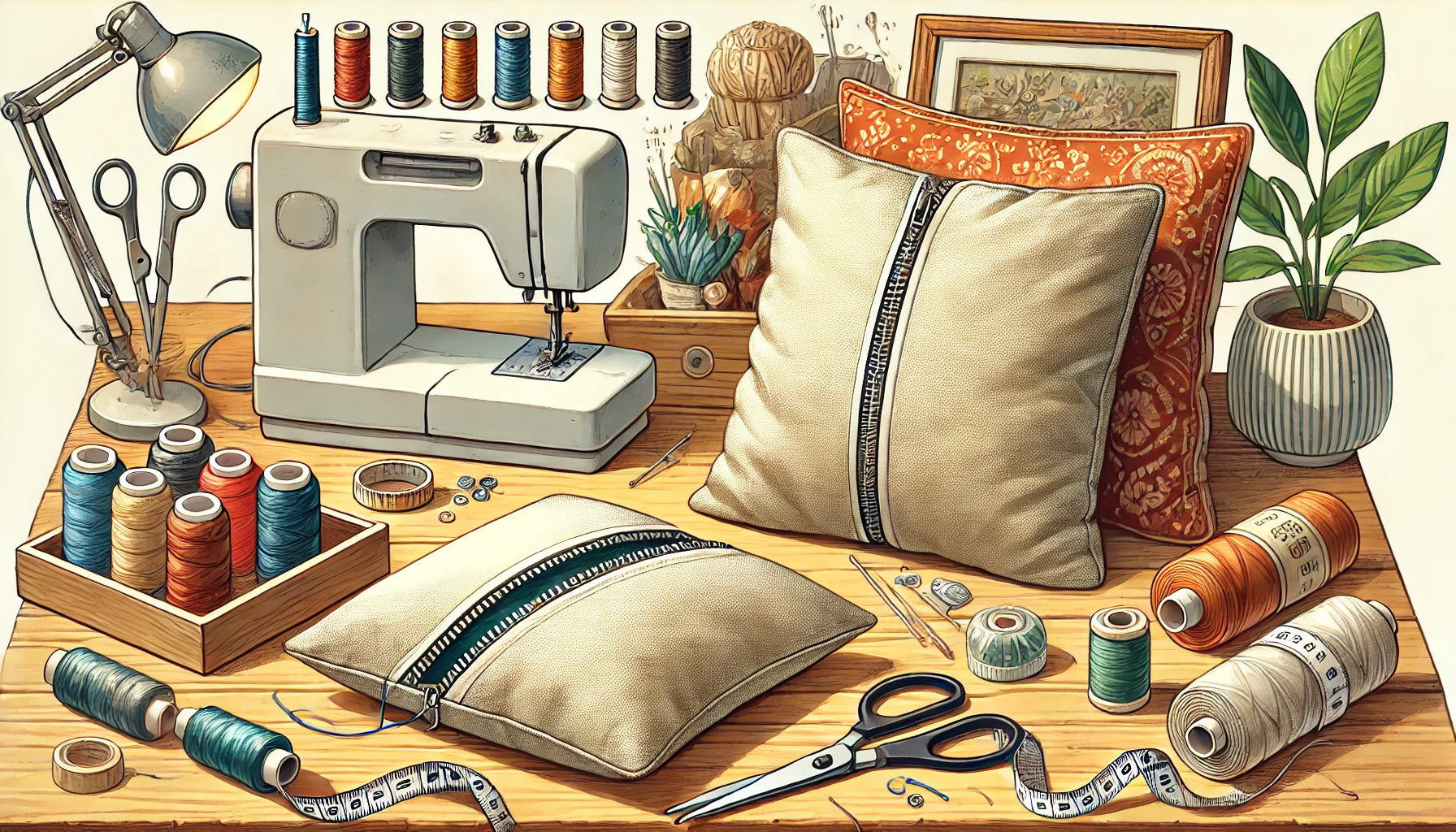 How to Sew a Zipper in a Pillow: A Step-by-Step Guide