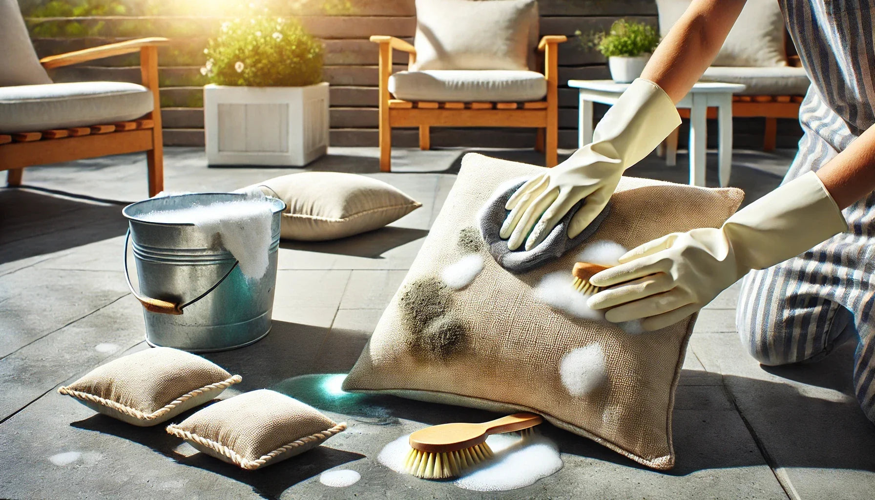 How to Get Mold Out of Outdoor Pillows: Restore Freshness with Simple Steps