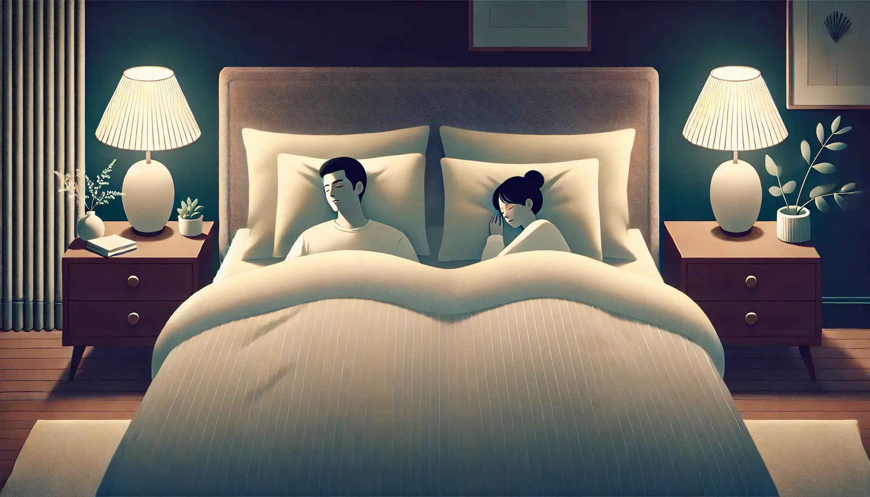 Sleeping with a Pillow Between You and Your Spouse Meaning