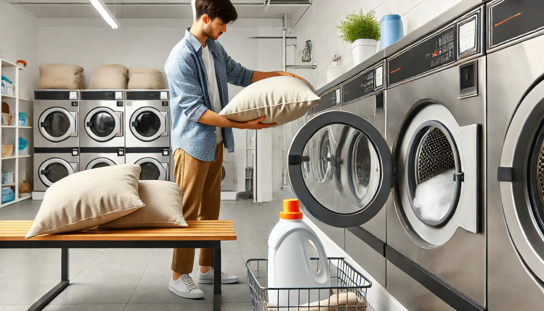 Can You Wash Pillows at the Laundromat: What You Need to Know