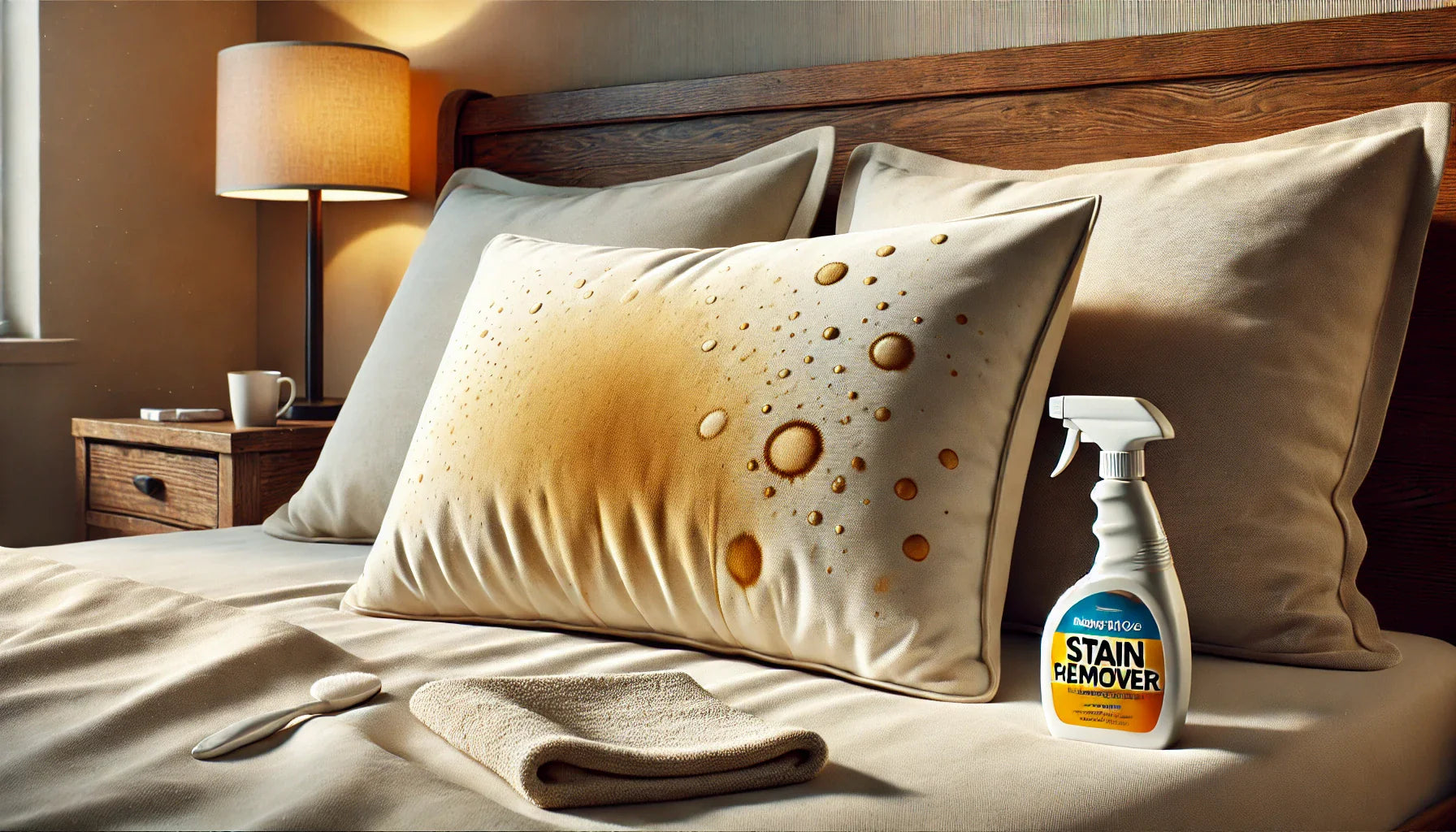 How to Get Drool Stains Out of Pillow: Easy Cleaning