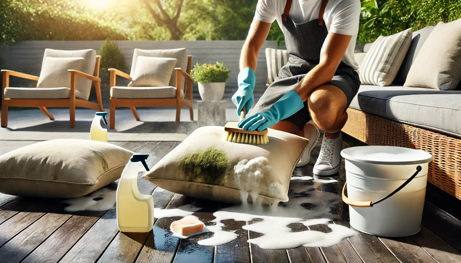 How to Remove Mildew from Outdoor Pillows: Simple Fixes