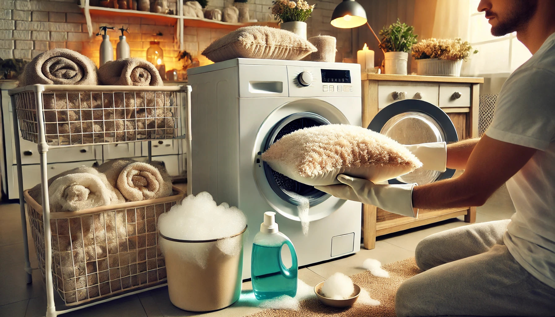 How to Wash a Fluffy Pillow