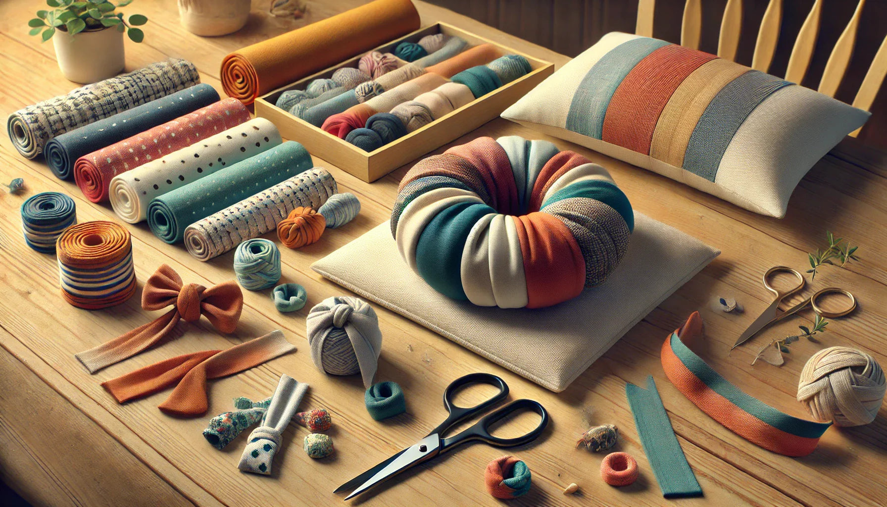DIY Knot Pillow