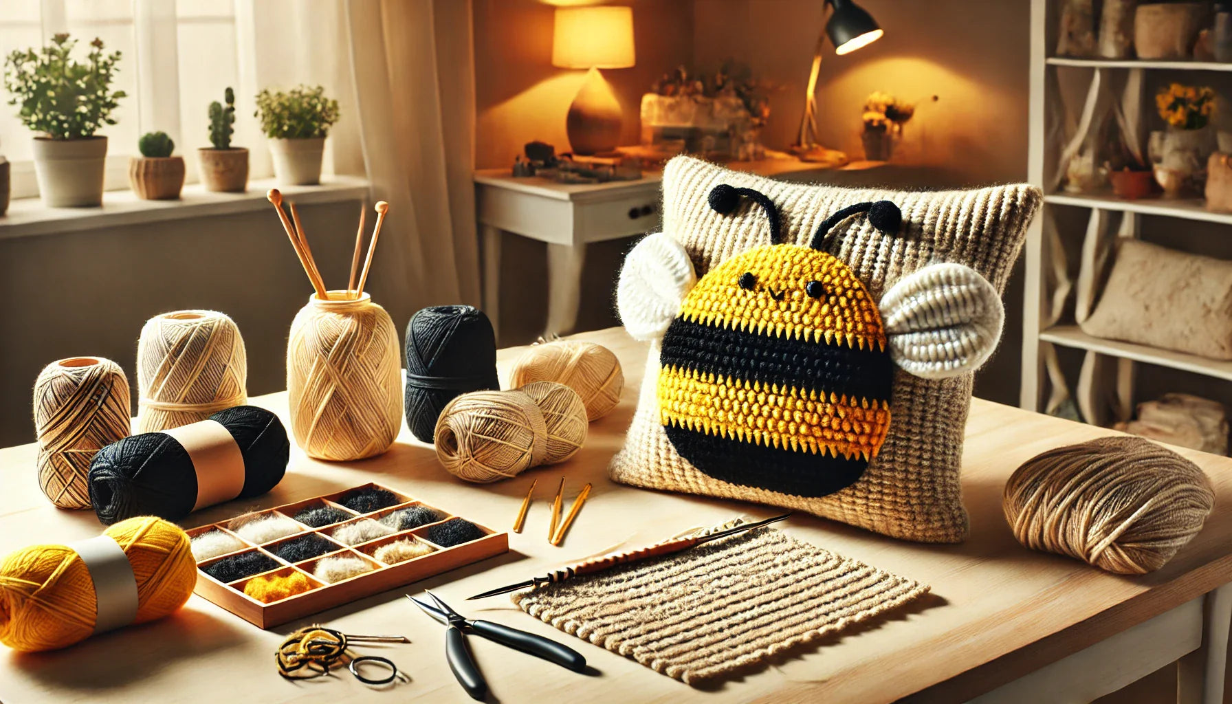 How to Crochet a Bee Pillow: A Fun and Cozy DIY Project