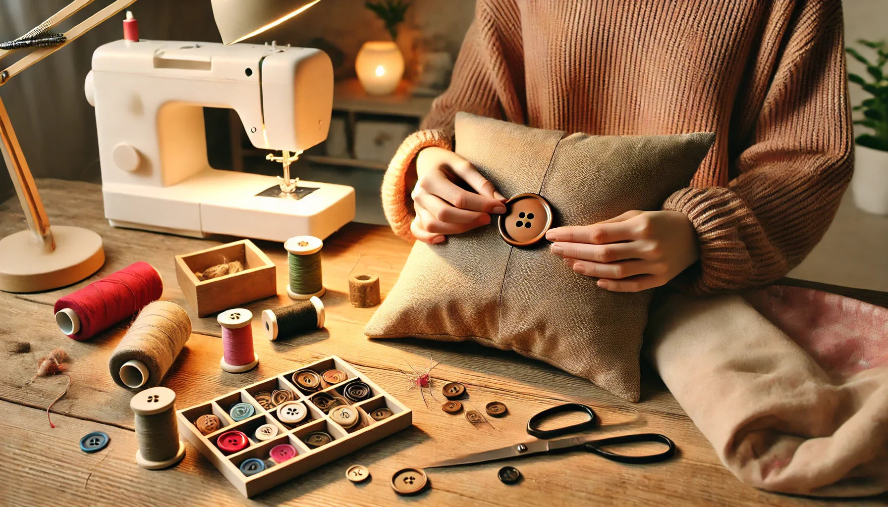 How to Sew a Button on a Pillow: A Simple and Stylish DIY Guide