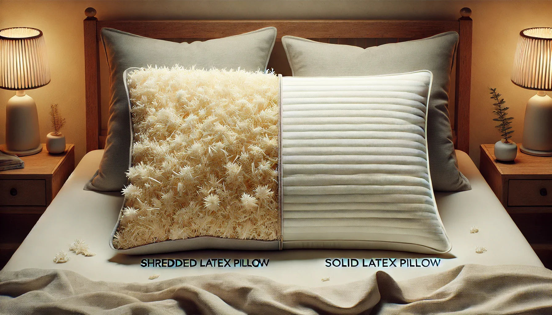 Shredded Latex vs Solid Latex Pillow: Which One is Right for You?