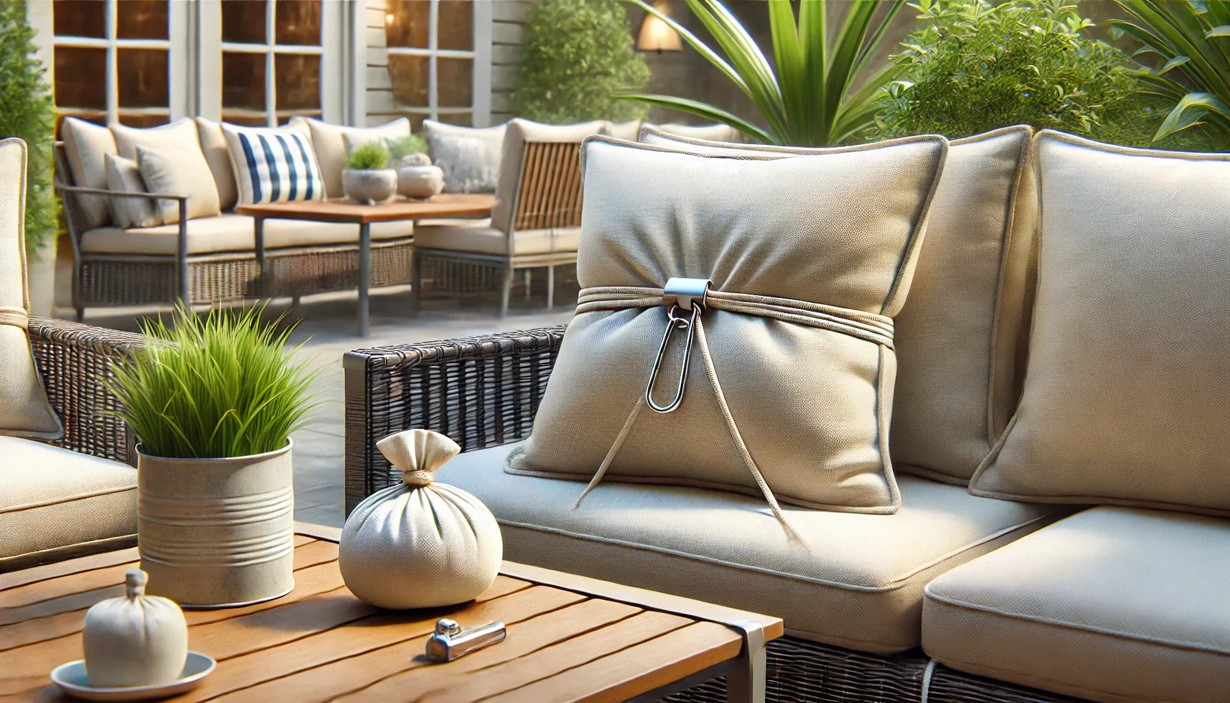 How to Keep Outdoor Pillows from Blowing Away: Smart and Stylish Fixes