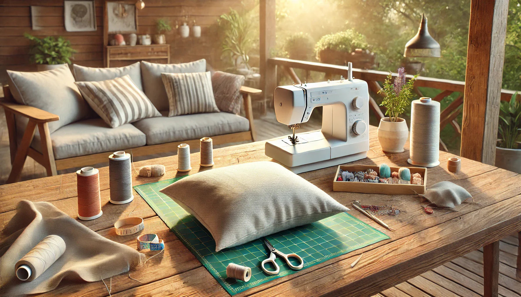 How to Make an Outdoor Pillow: DIY Guide