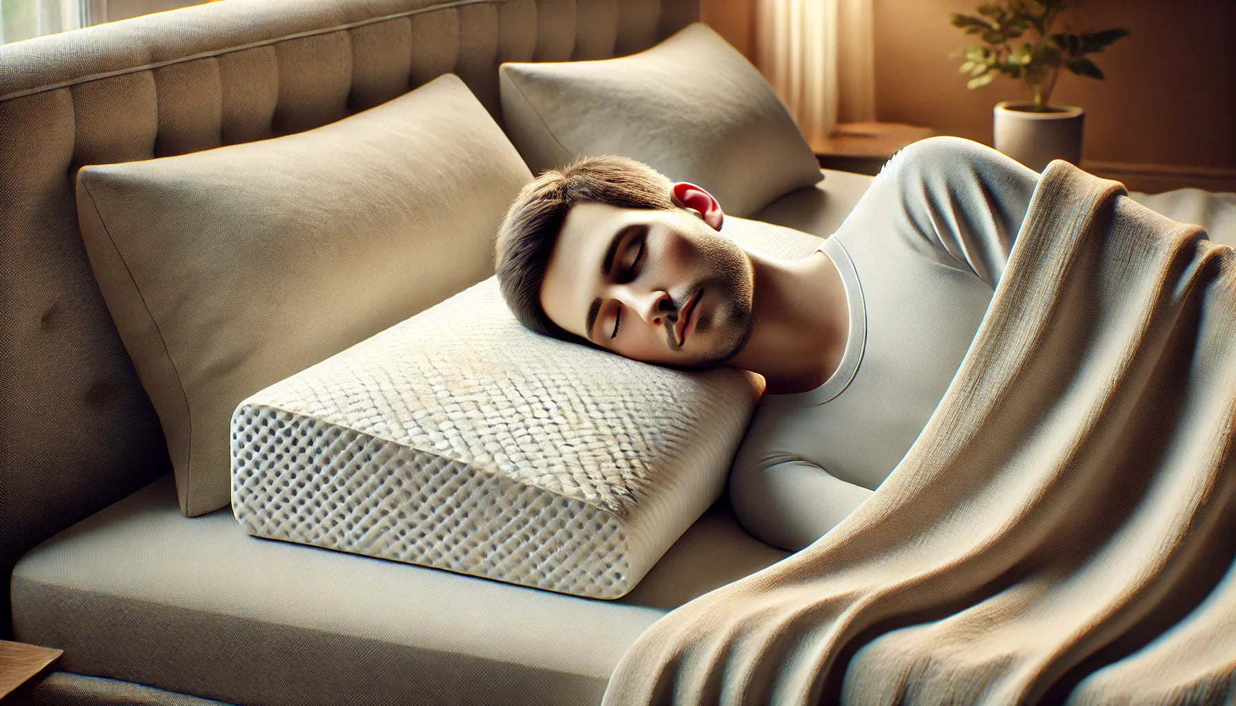 How to Sleep on Memory Foam Pillow