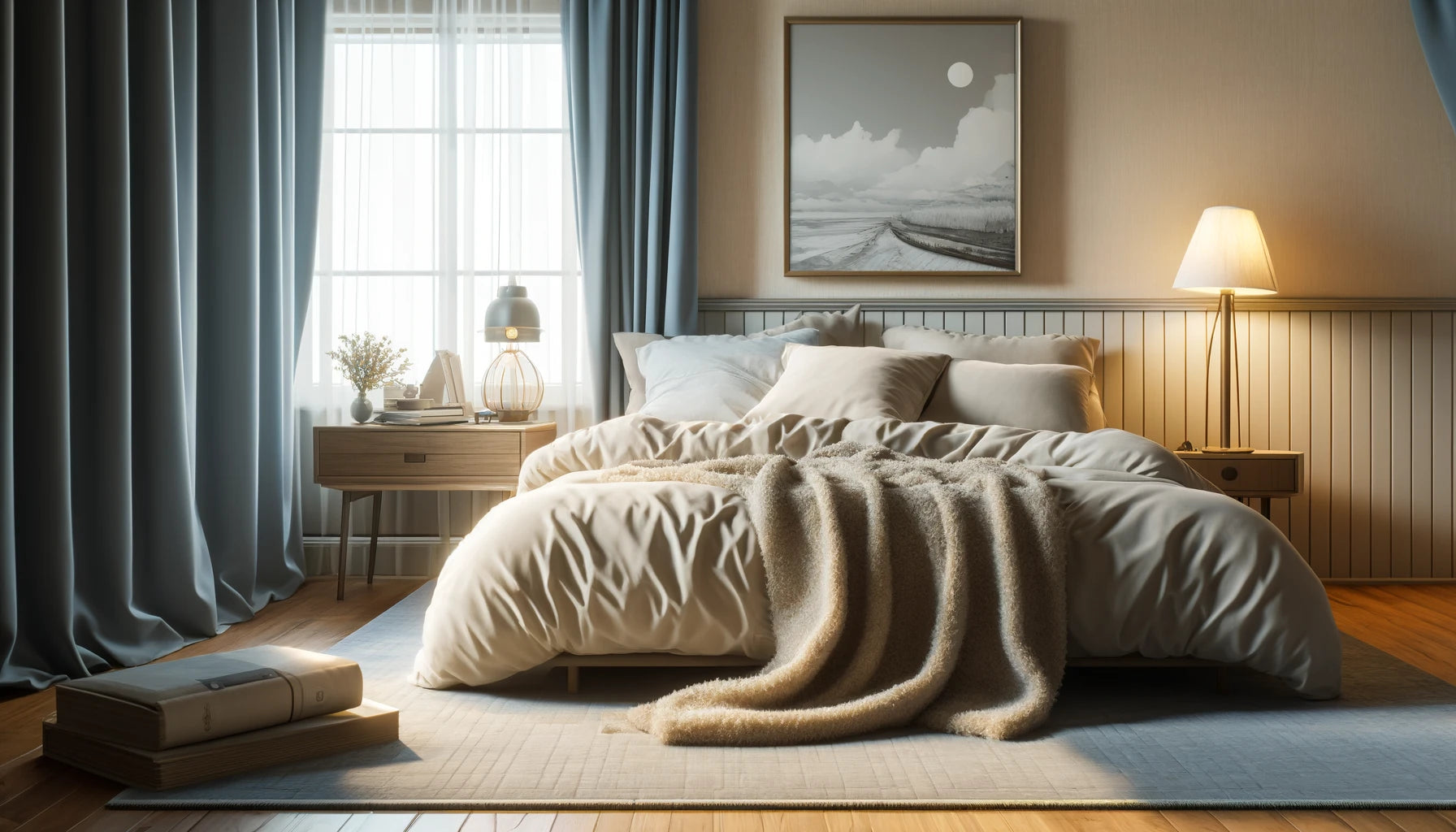 Can I Put a Comforter on Top of an Electric Blanket: Safety Guide