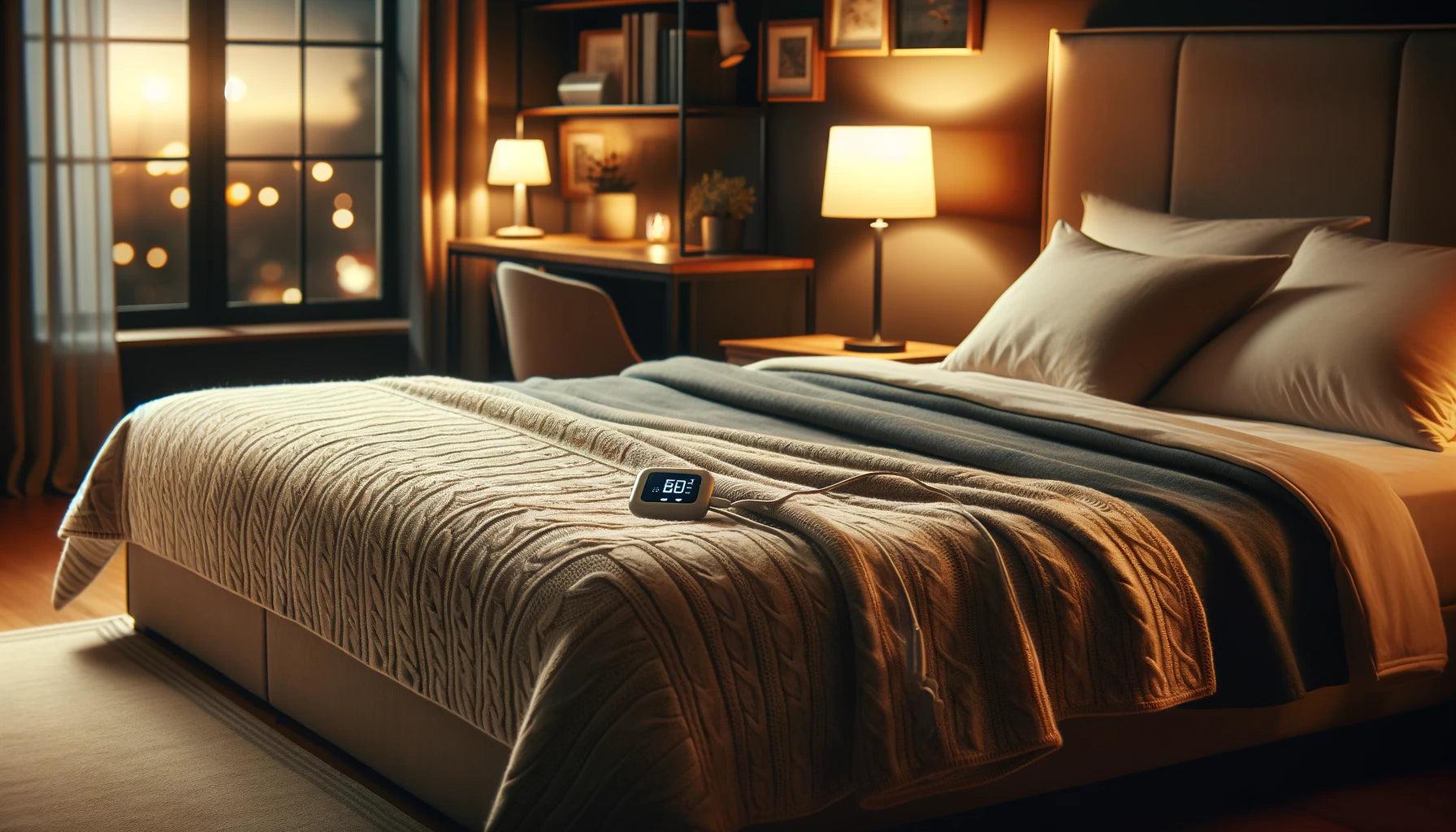 Can You Sleep on Top of an Electric Blanket: Safety Insights