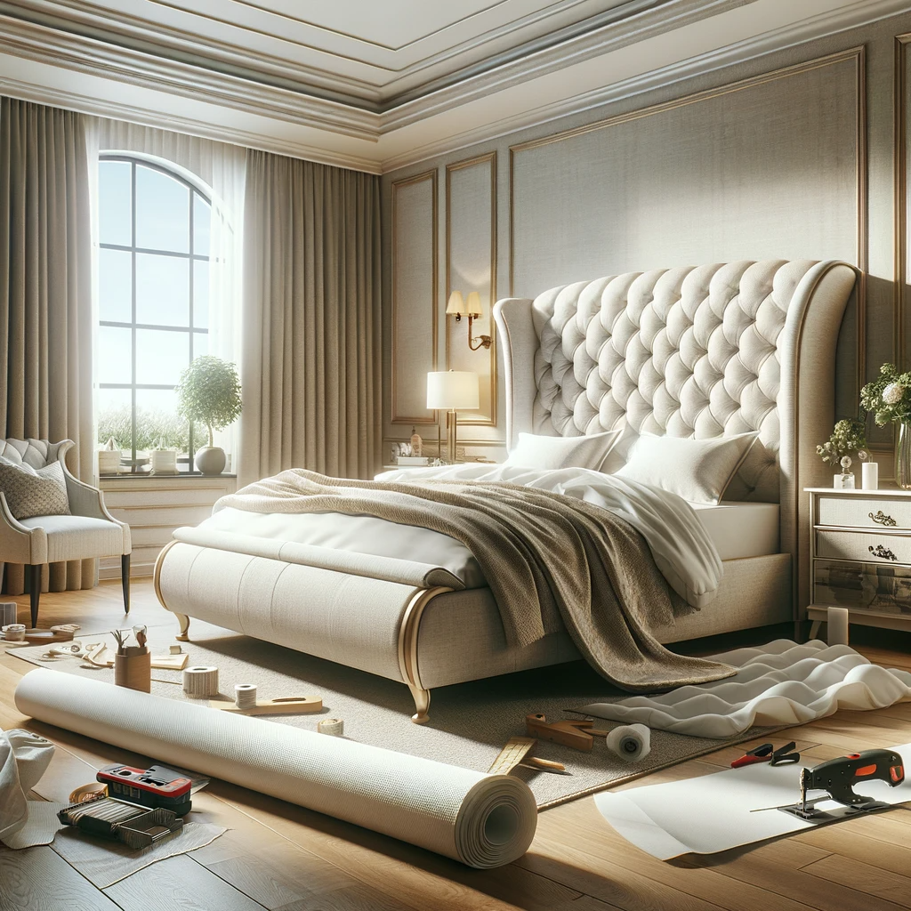 Upholstered Sleigh Bed DIY: Transform Your Bedroom