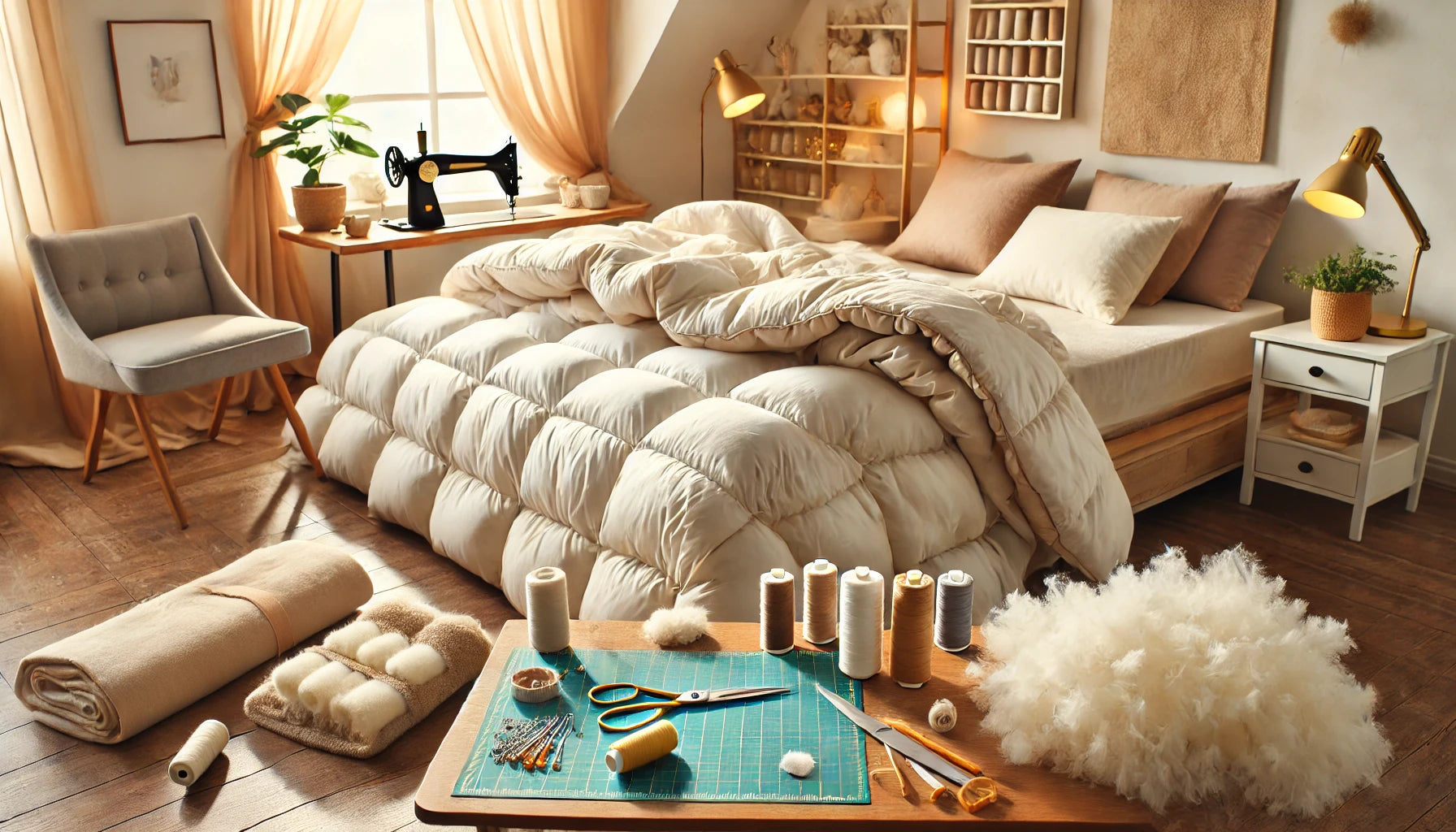 DIY Goose Down Comforter: Crafting Luxury at Home