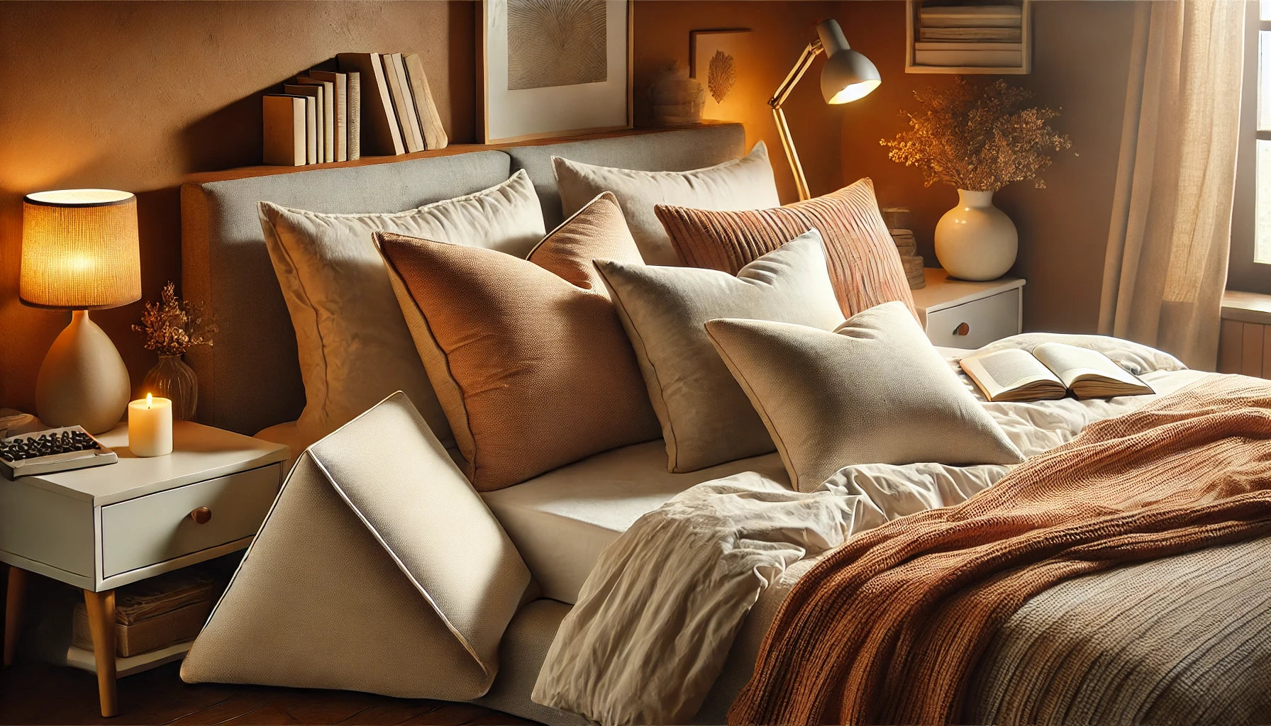 How Many Inches High Is a Wedge Pillow at Different Angles: Size Guide