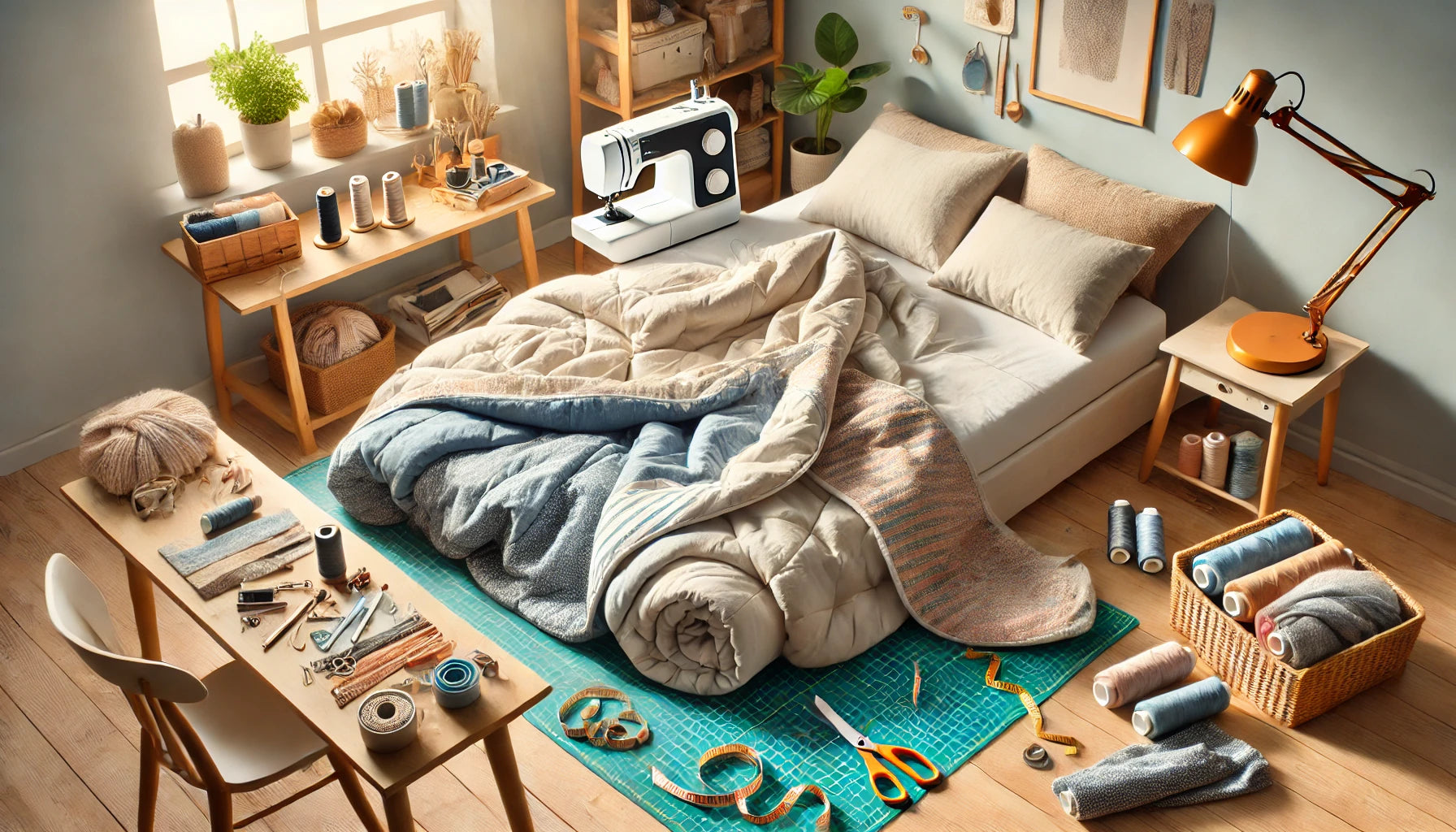 How to Add Width to a Comforter: DIY Guide