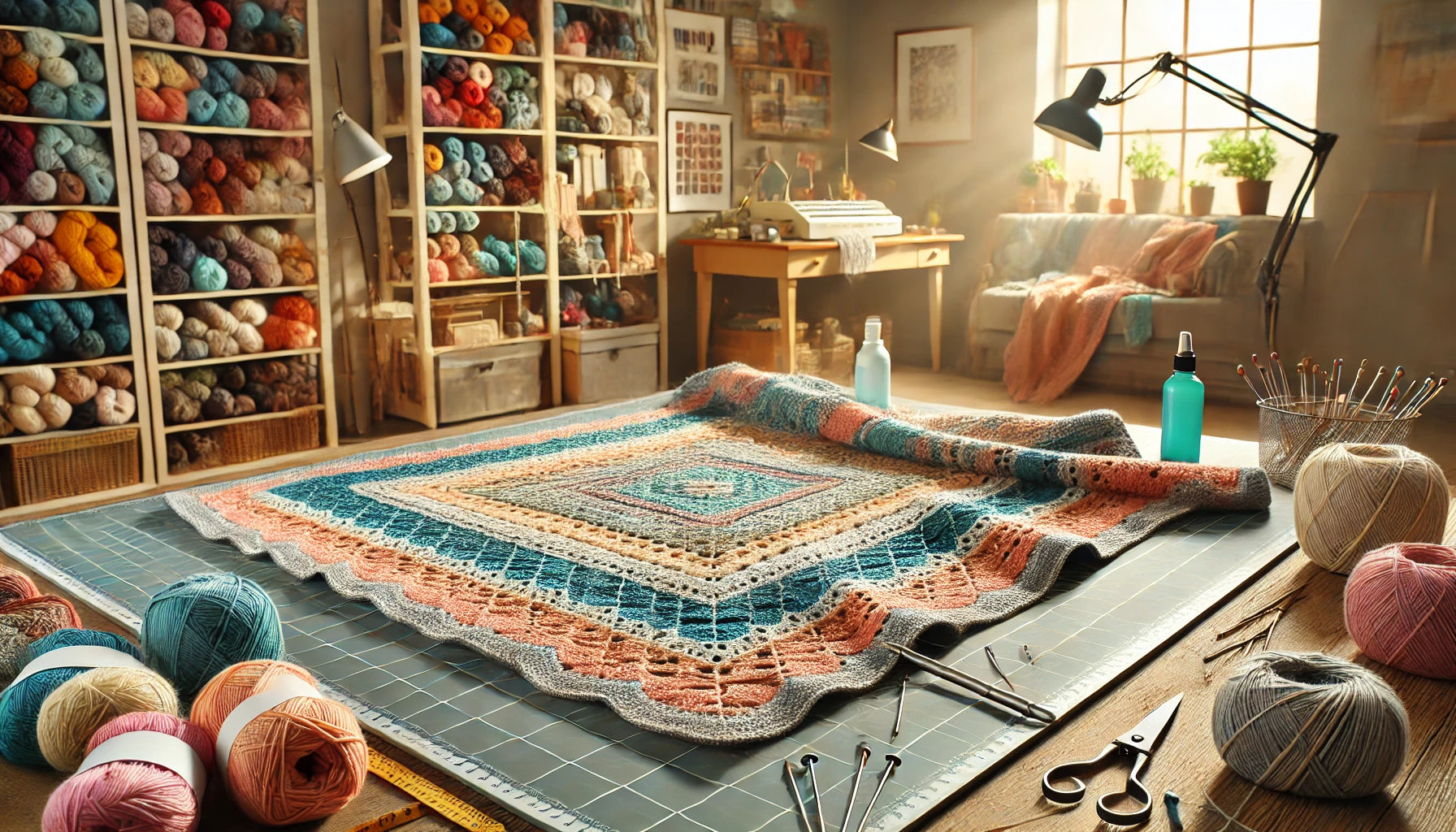 How to Block a Crochet Blanket: A Step-by-Step Guide