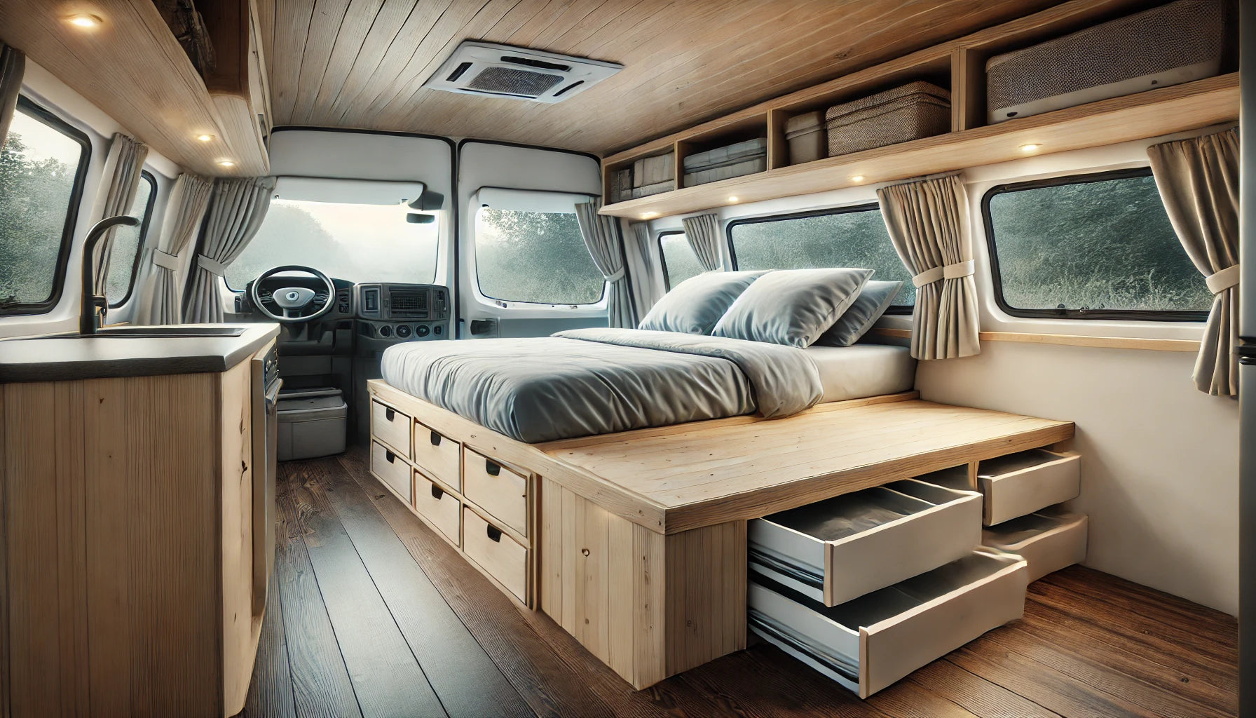 How to Build a Platform Bed for Your Van: A DIY Guide