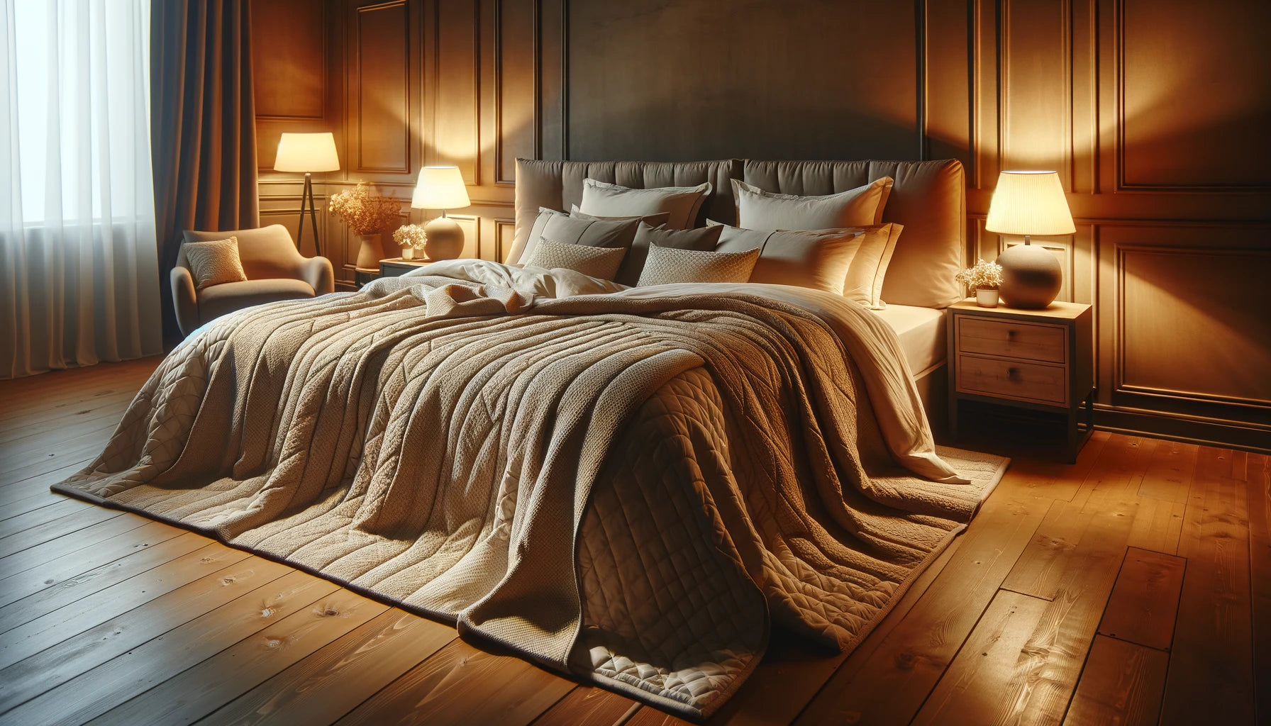 How to Choose a Weighted Blanket for a Couple: Enhancing Comfort