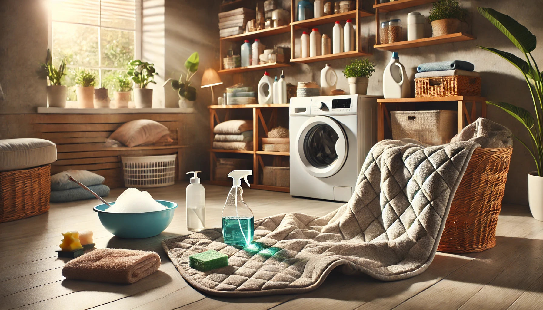 How to Clean Pee Out of a Weighted Blanket: Complete Care Guide