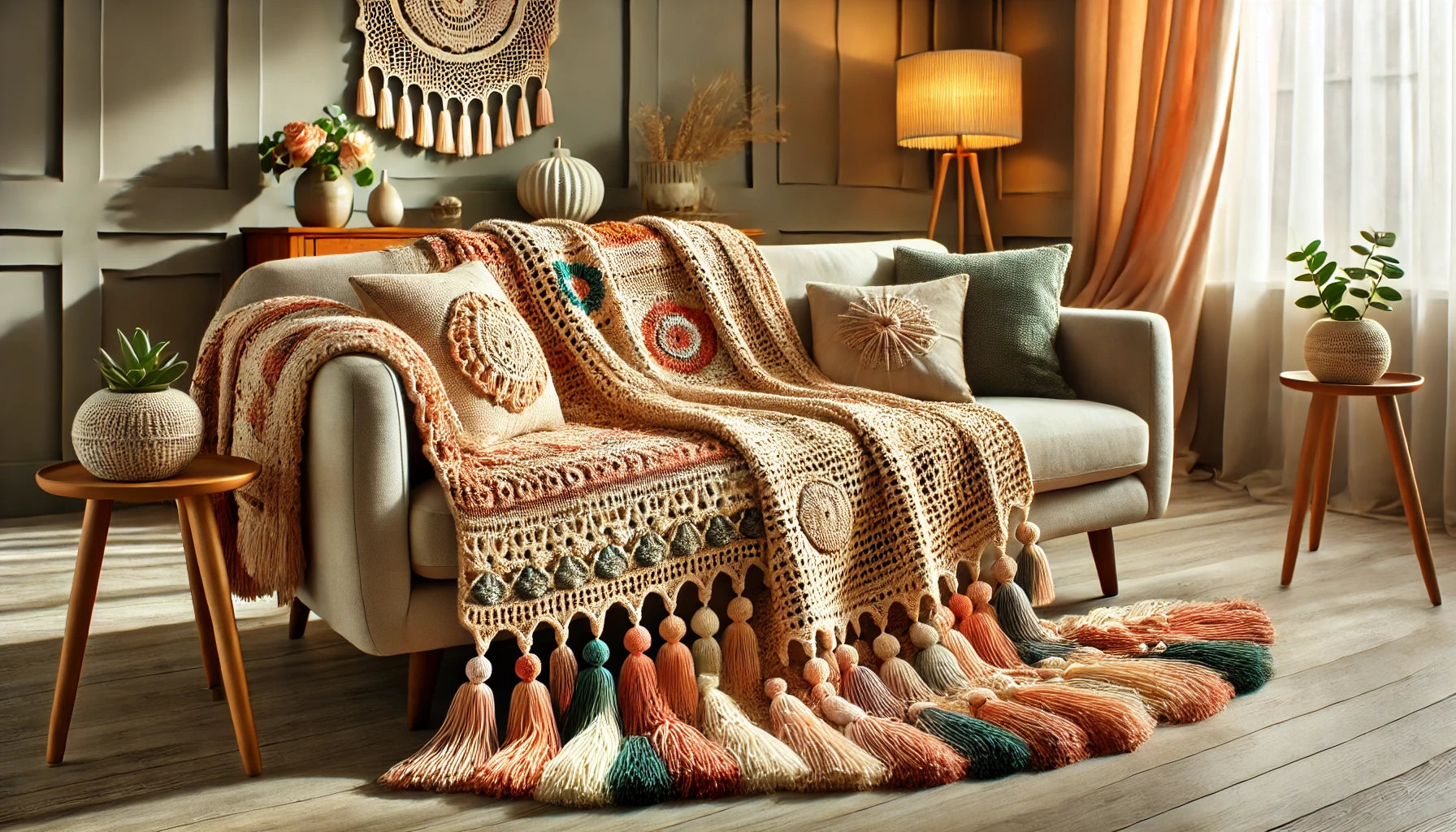 How to Crochet Tassels on a Blanket: Enhance Your Blankets