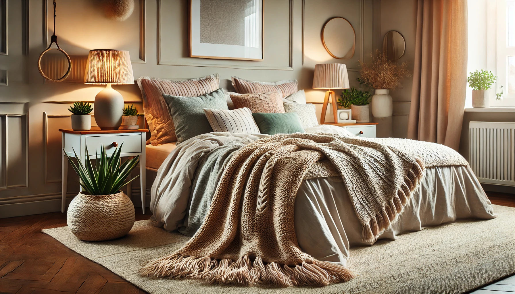How to Decorate Your Bed with a Throw Blanket: A Comprehensive Styling Guide