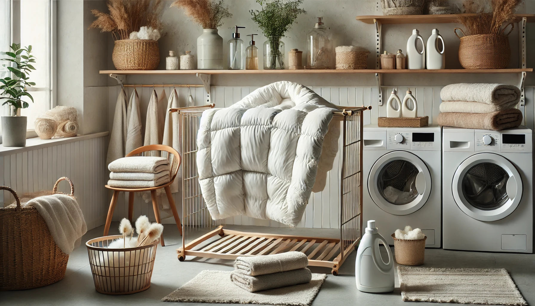 How to Dry a Goose Down Comforter: A Complete Guide