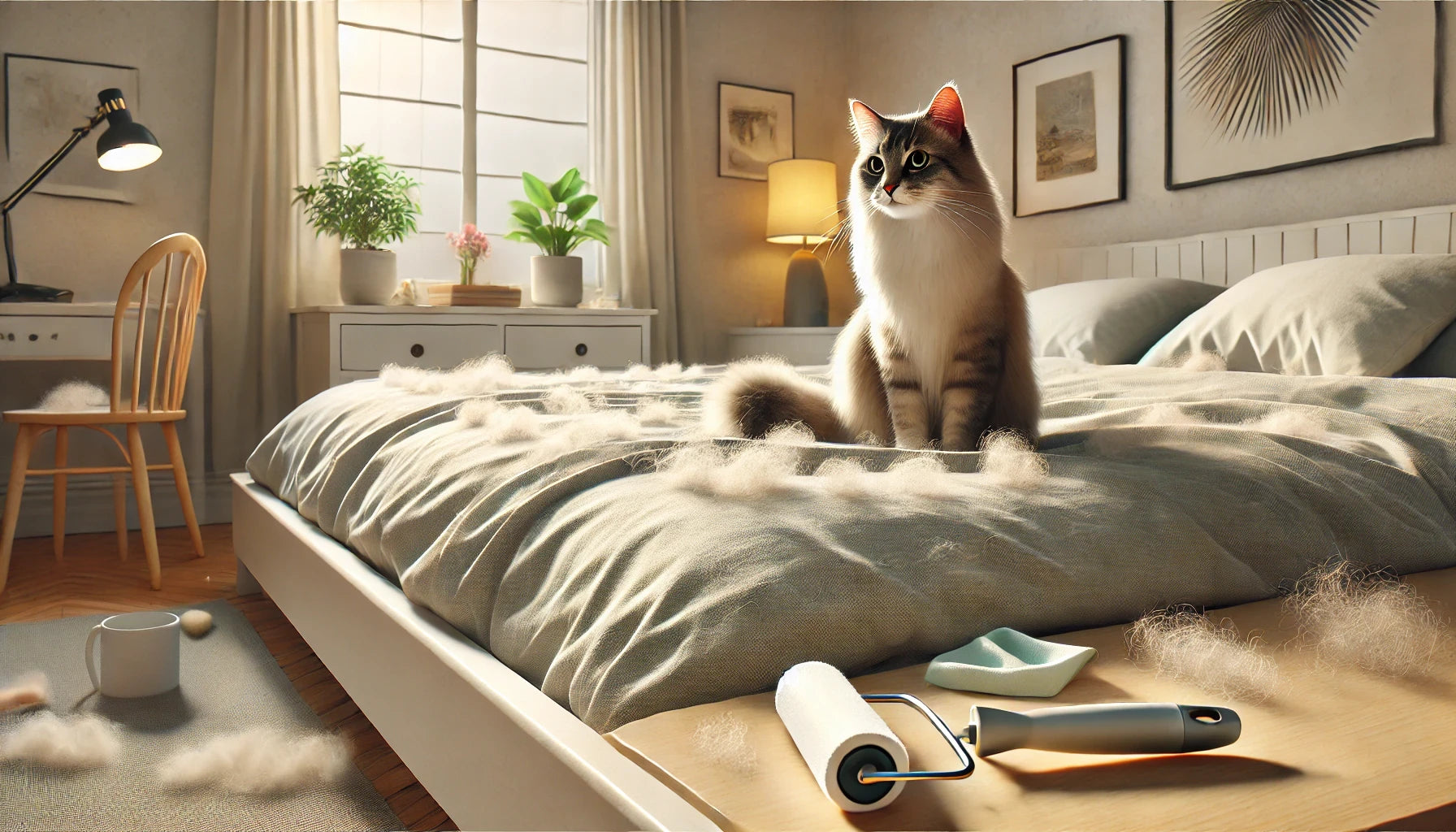 How to Get Cat Hair Off Comforter: A Complete Cleaning Guide