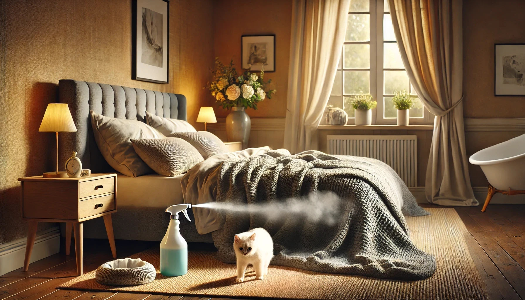 How to Get Cat Pee Smell Out of Blanket