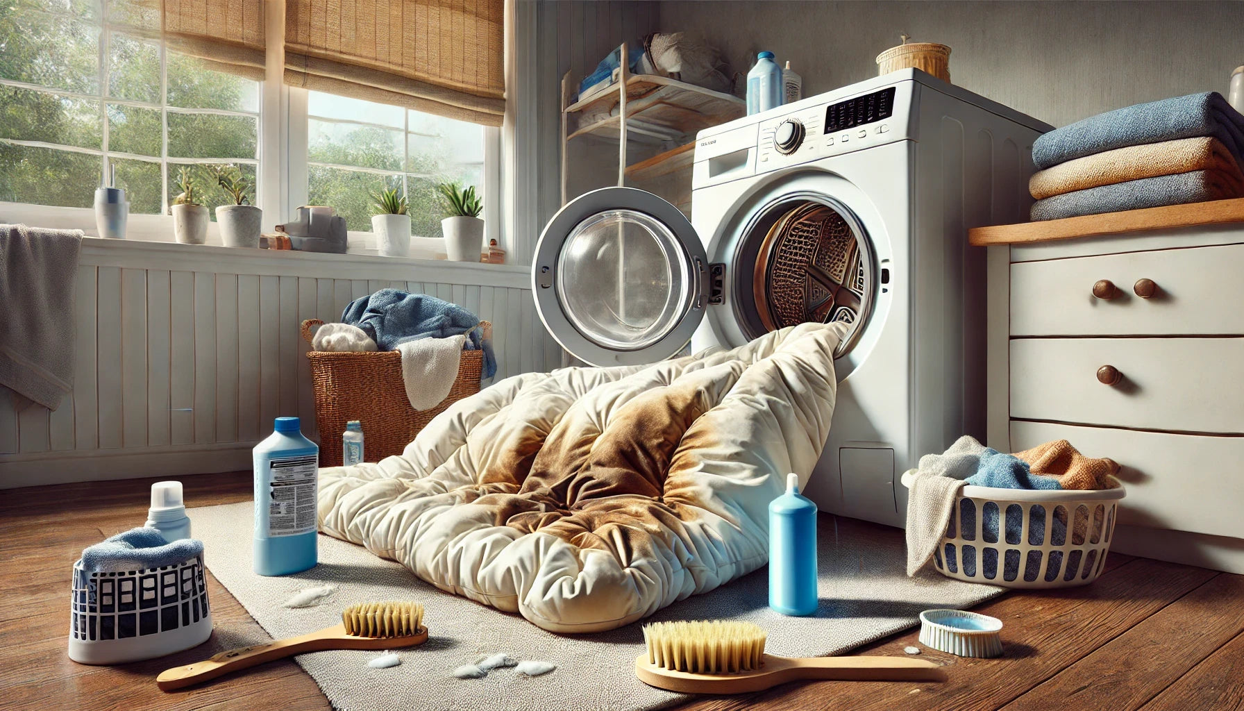 How to Get Dryer Burns Out of Comforter: A Step-by-Step Guide