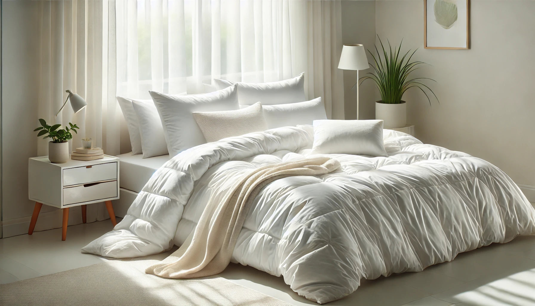 How to Remove Yellow Stains from a White Comforter: A Complete Guide