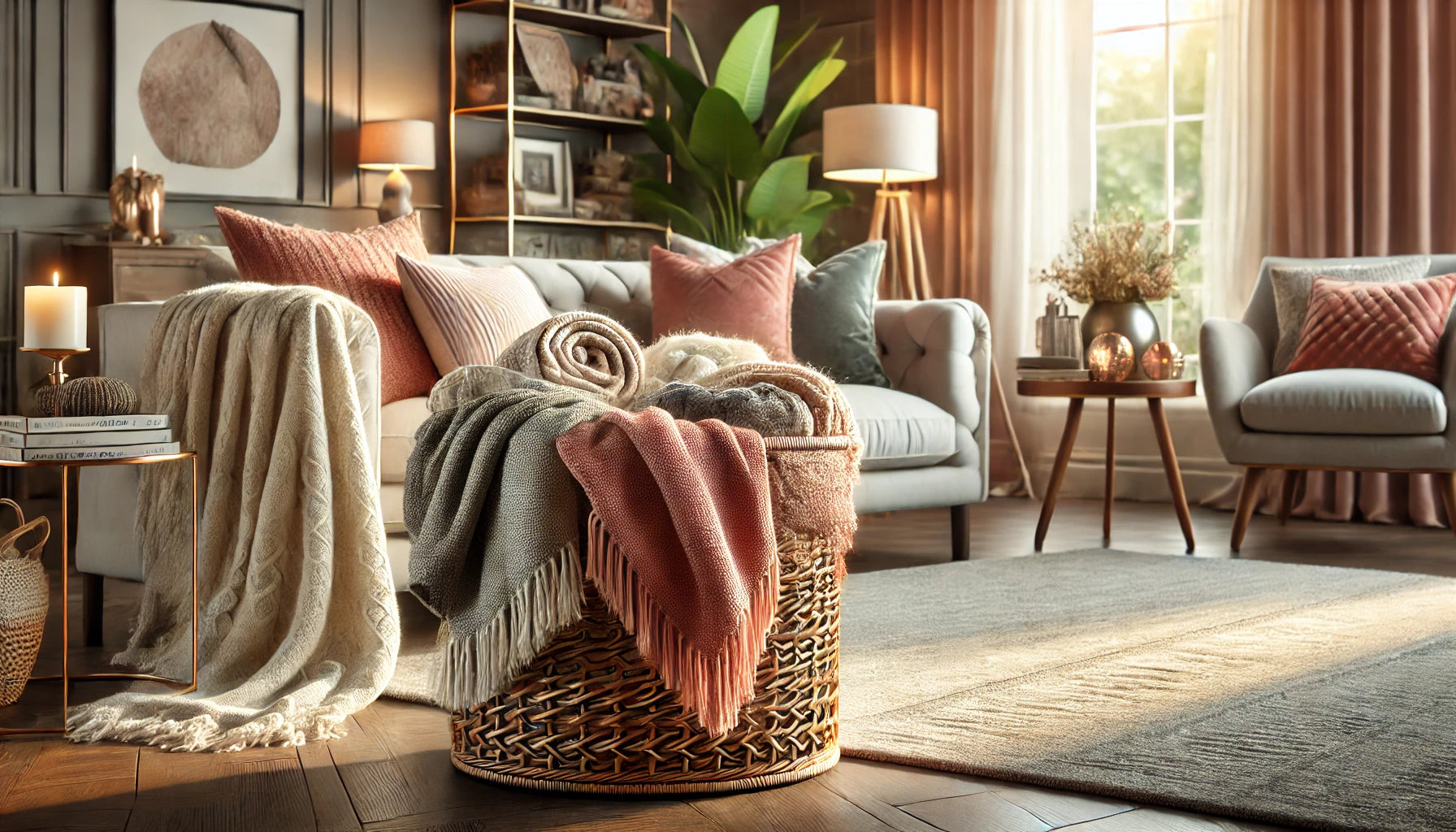 How to Style a Blanket Basket: Enhancing Your Home Decor