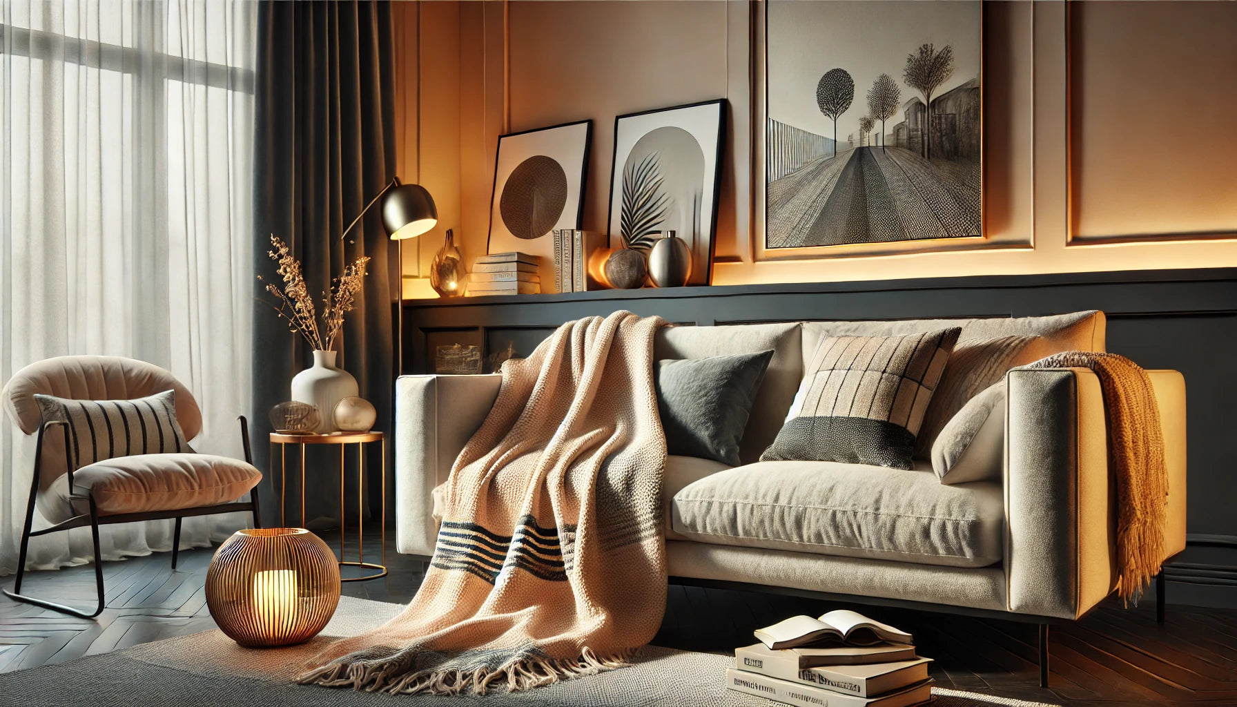 How to Style a Throw Blanket on a Couch: Enhancing Your Living Space