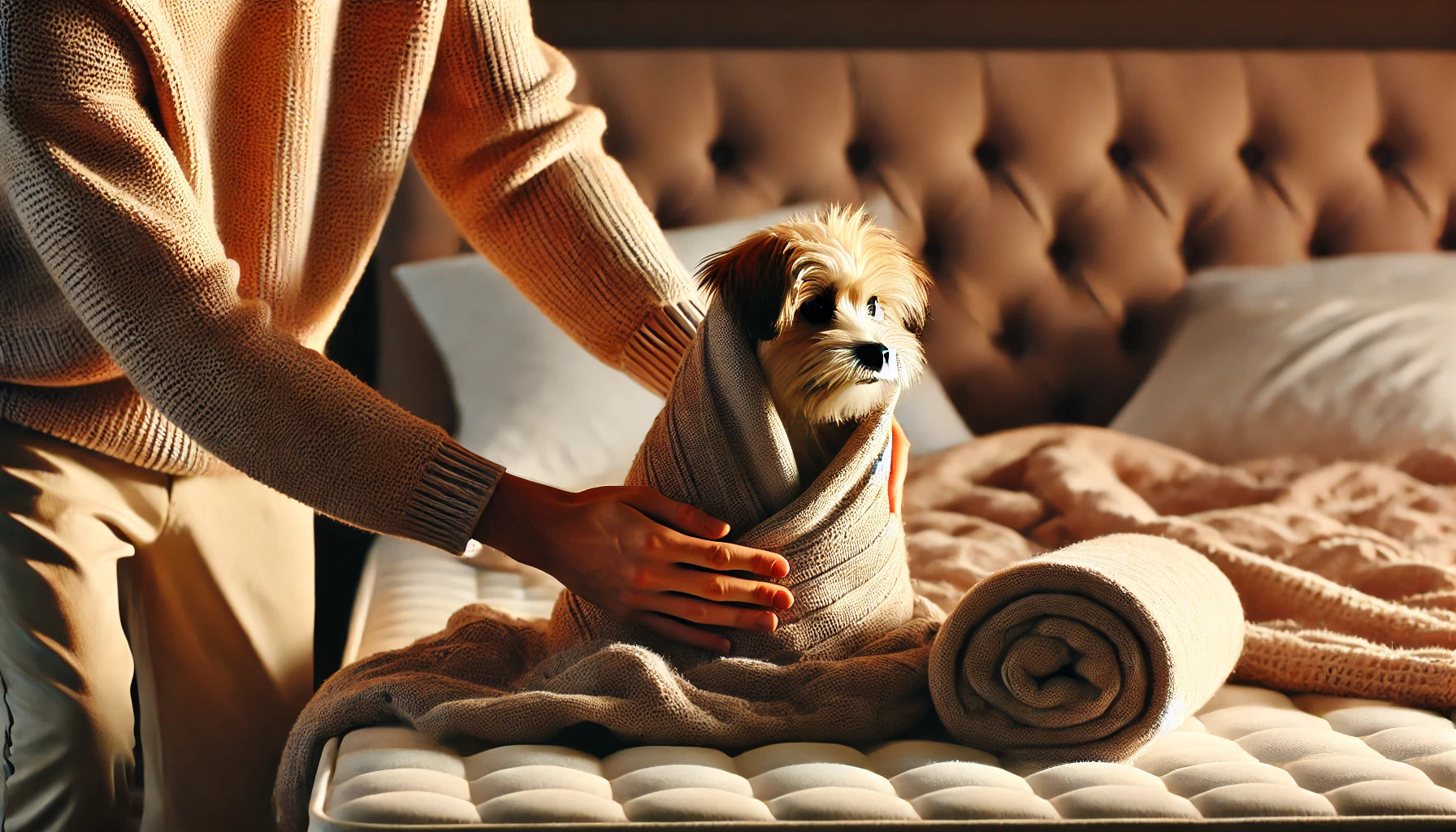 How to Wrap a Dog in a Blanket: Effective Techniques