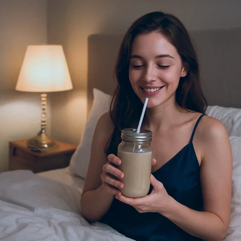 Protein Shake Before Bed: Woman’s Nighttime Nutrition Revolution