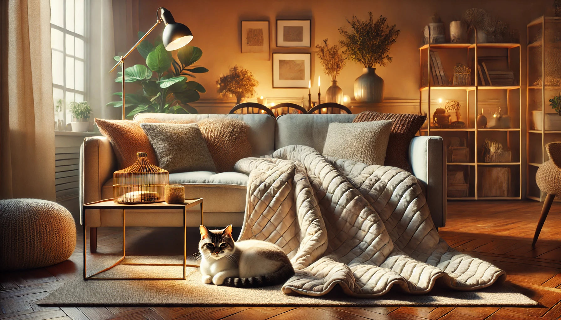 Why Does My Cat Like My Weighted Blanket? Unveiling the Comfort