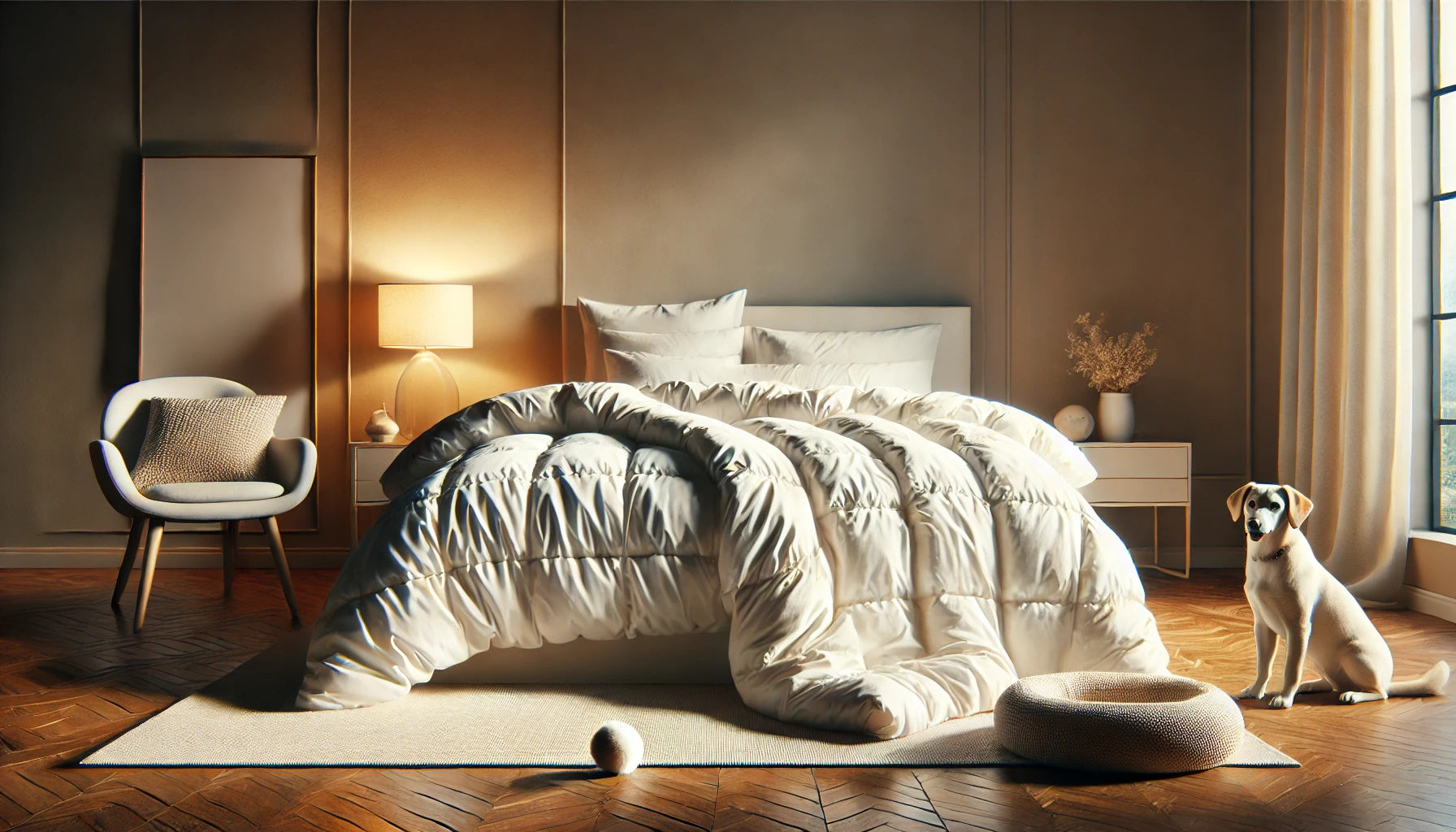 How to Get Dog Pee Out of Down Comforter: Expert Tips for Pet Owners