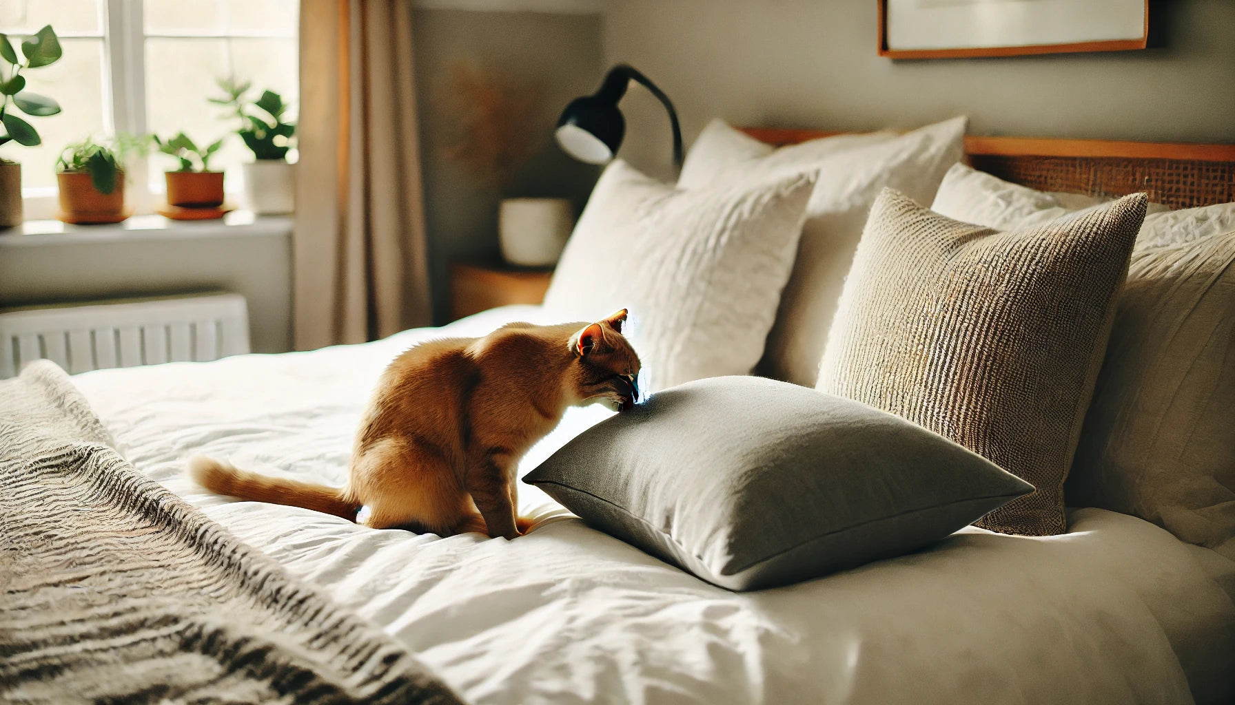 Why Does My Cat Lick My Pillow: Understanding This Peculiar Behavior