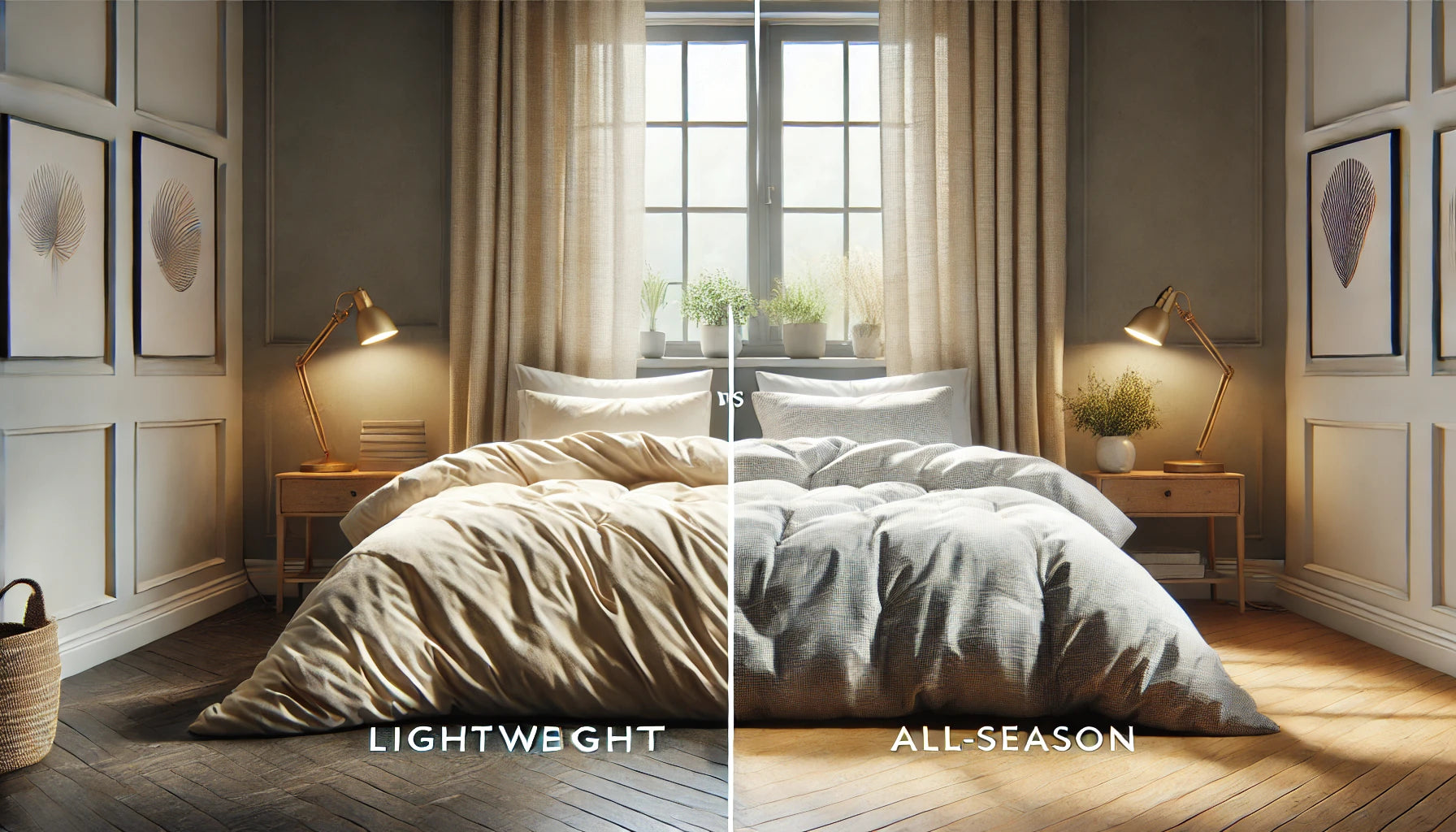 Lightweight vs All Season Comforter: Detailed Comparison