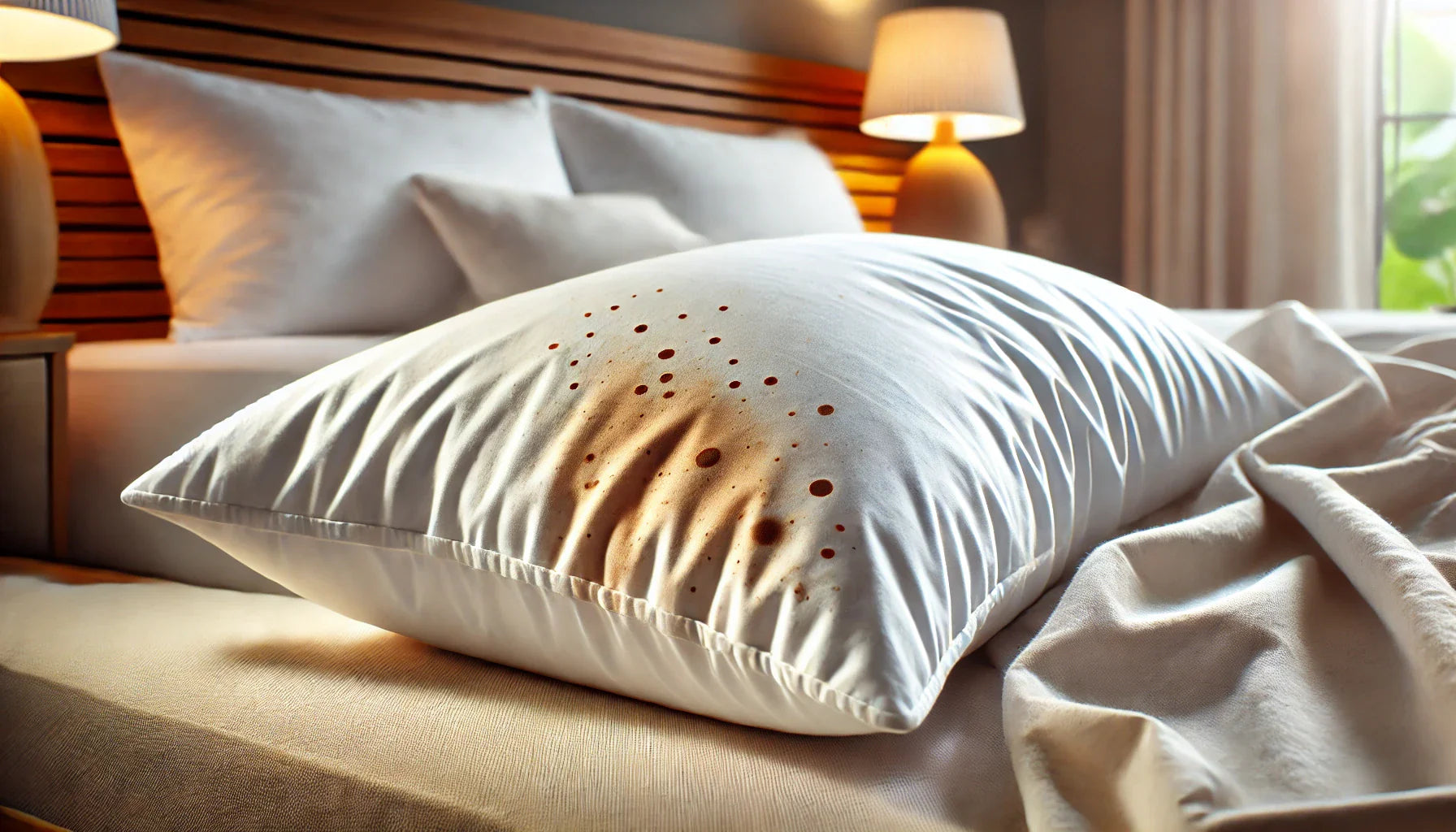 Brown Spots on Pillow: Causes, Remedies, and Prevention