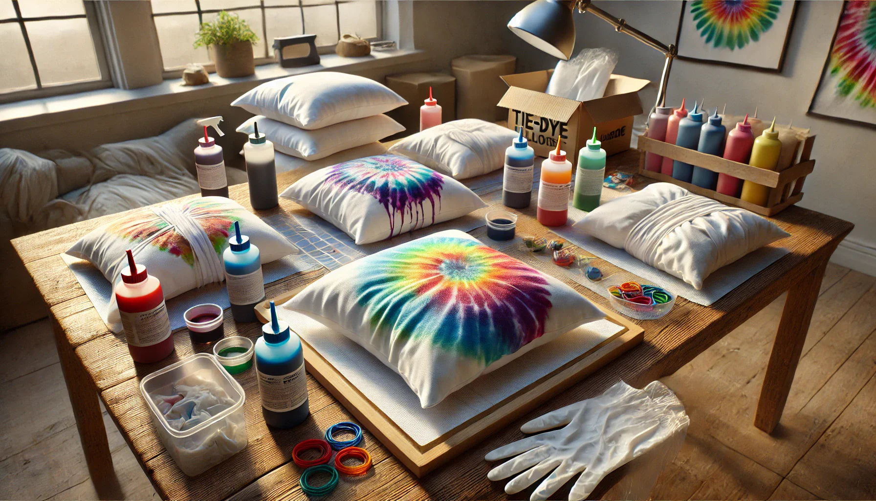 How to Tie Dye Pillow Cases: A Step-by-Step Guide