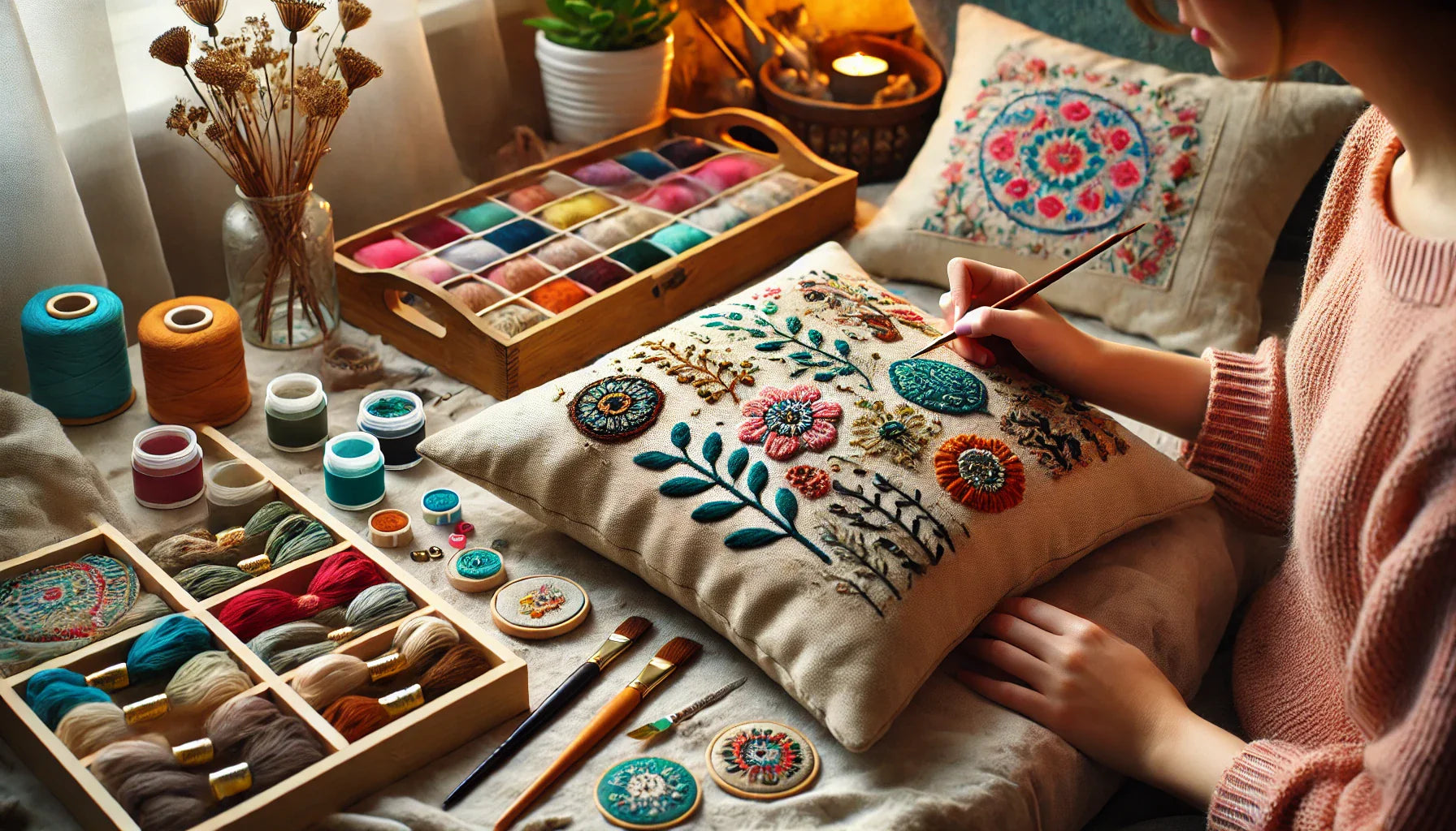 Decorate a Pillow: Creative Ways to Personalize Your Space