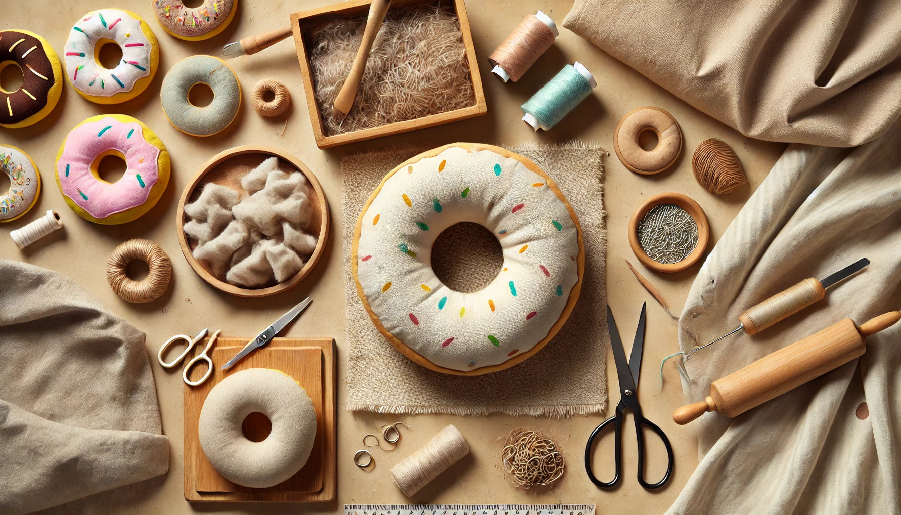 DIY Donut Pillow: A Creative and Comfortable Solution