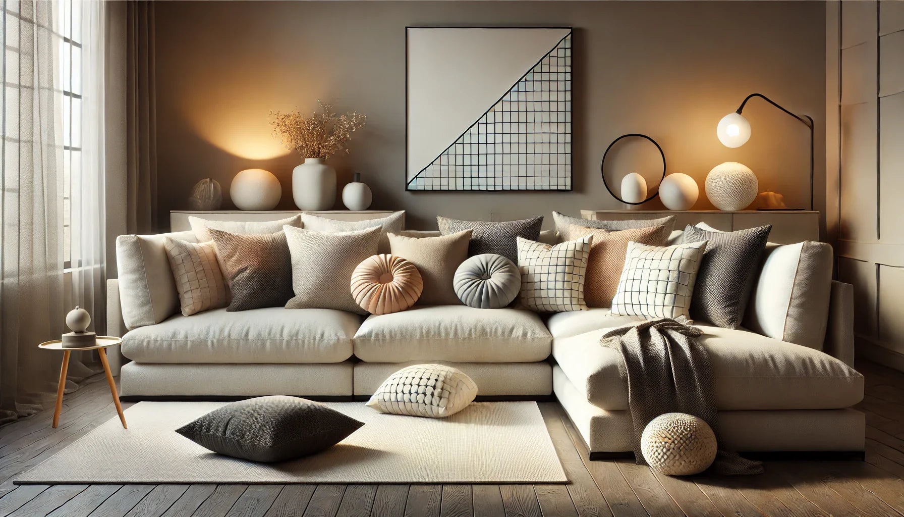 How to Arrange Pillows on a Sectional: A Guide to Style