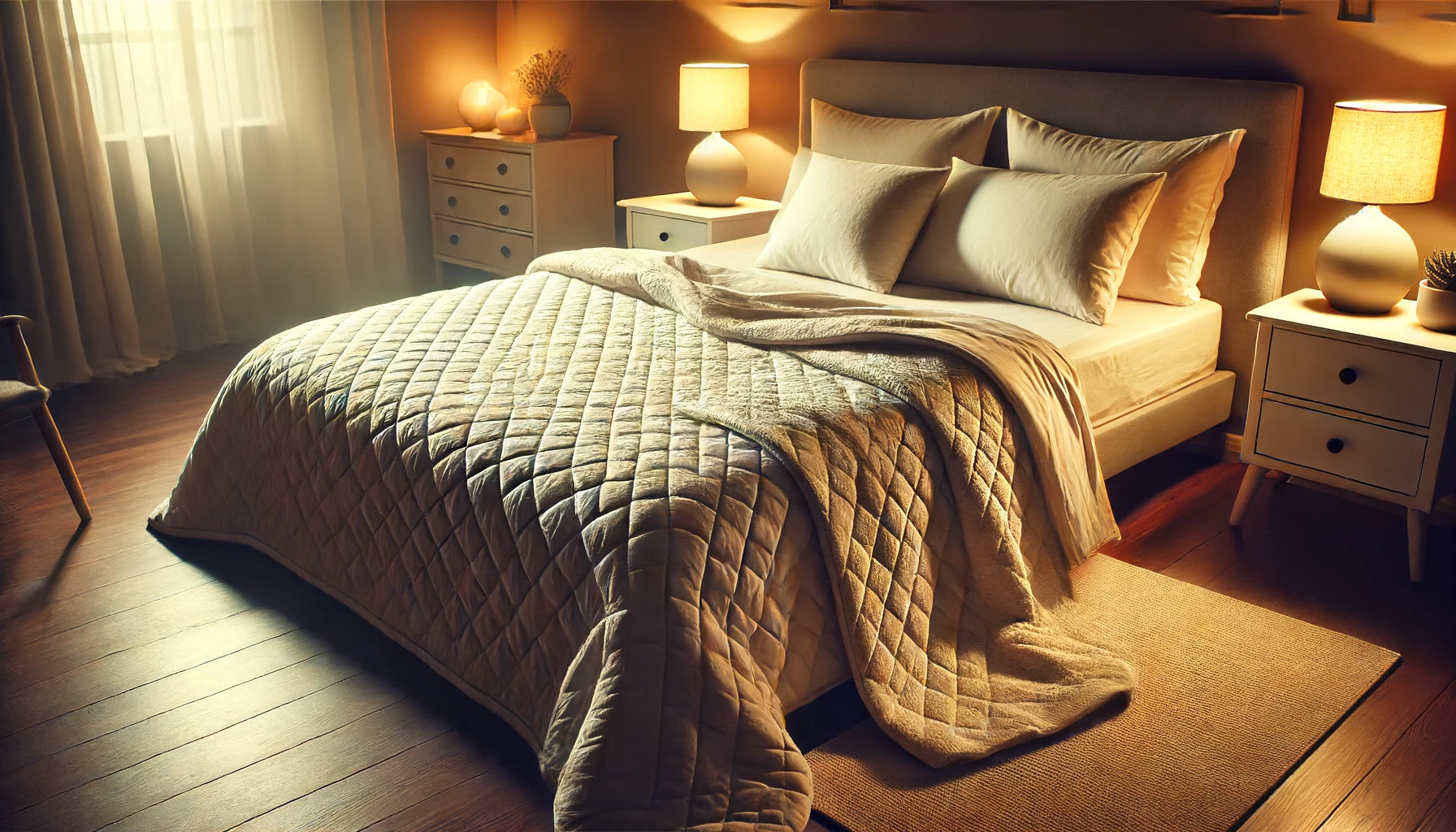 Can You Sleep with a Weighted Blanket: Unveiling the Comfort