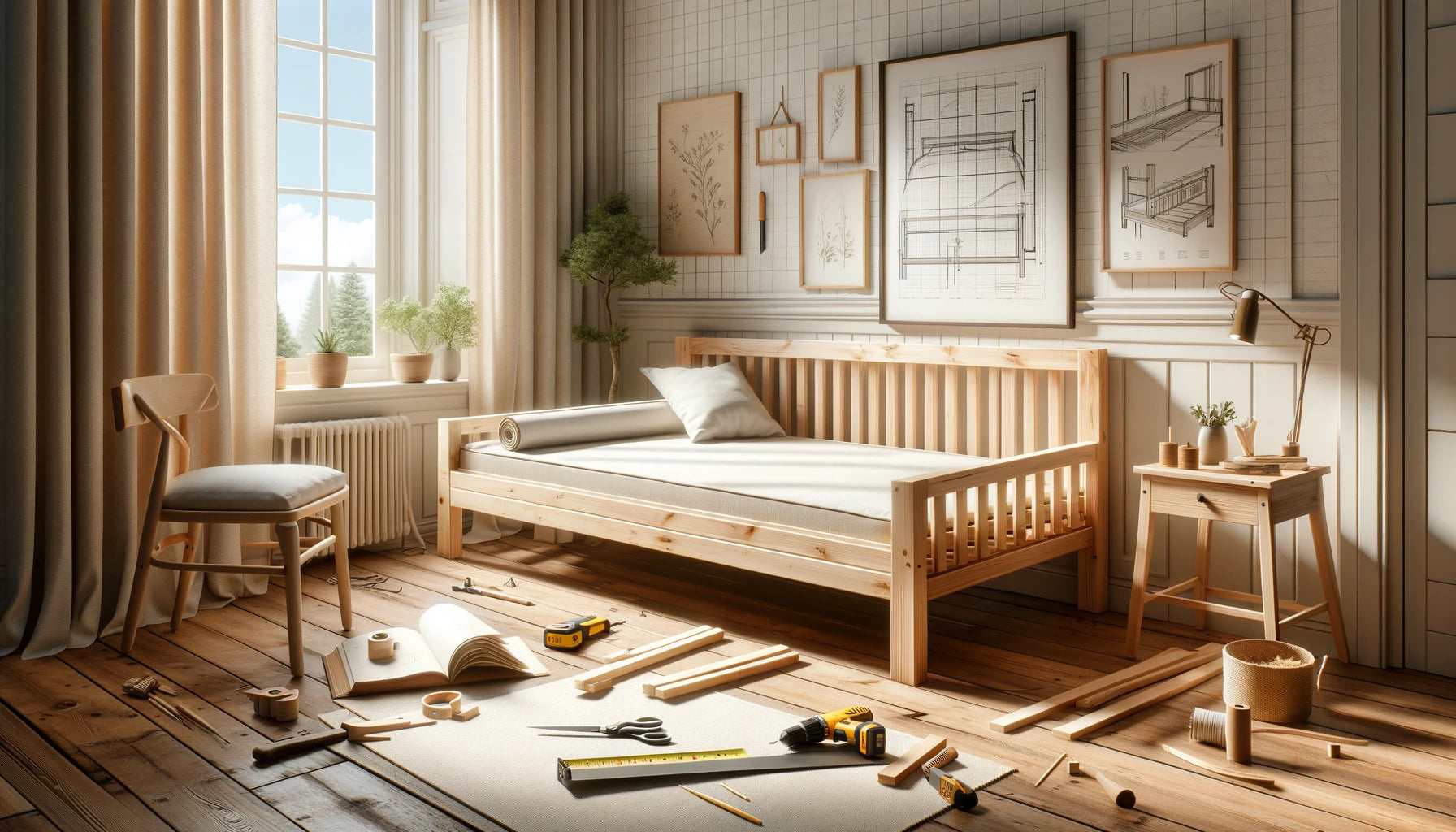 DIY Day Bed Frame: A Comprehensive Guide to Creating Your Own