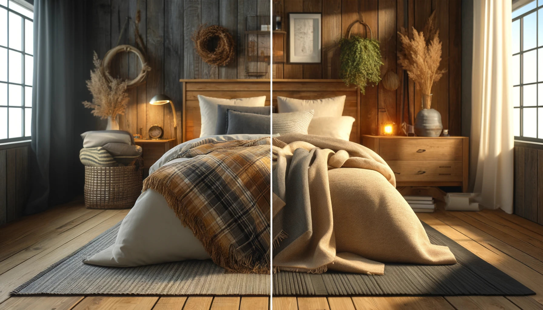 Flannel vs Polyester Blanket: Which is Best for Your Home?