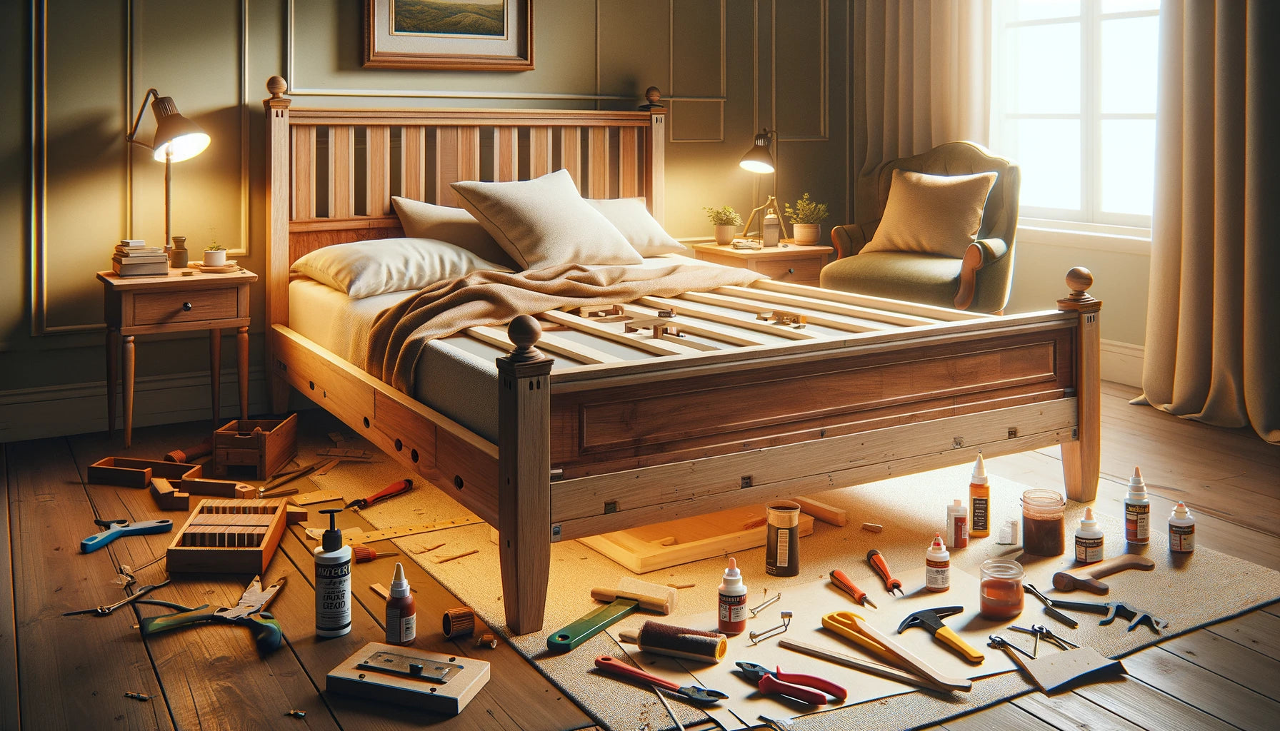 How to Fix a Wooden Bed Frame: Your Ultimate DIY Guide