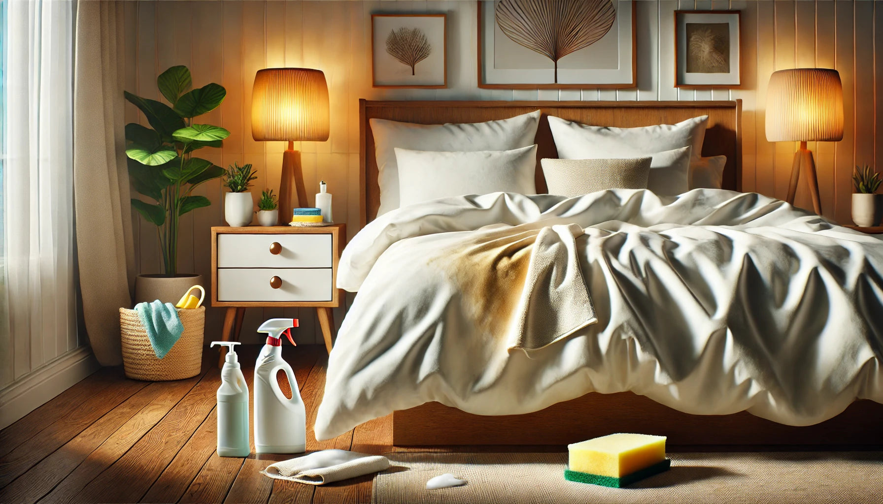 How to Get Grease Out of Comforter: A Complete Guide